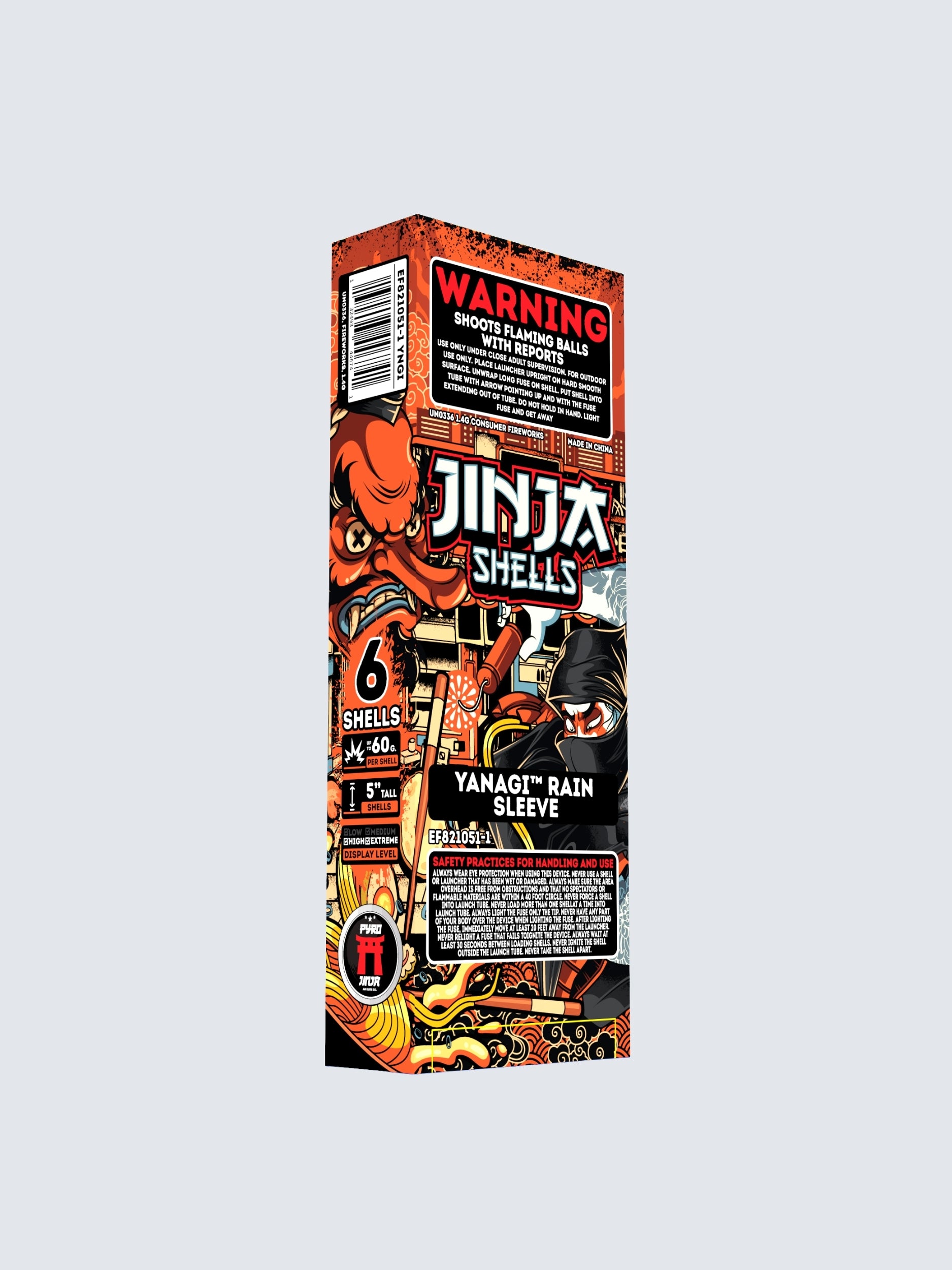 Jinja Shells™ | 24 Break Artillery Shell at Elite Fireworks