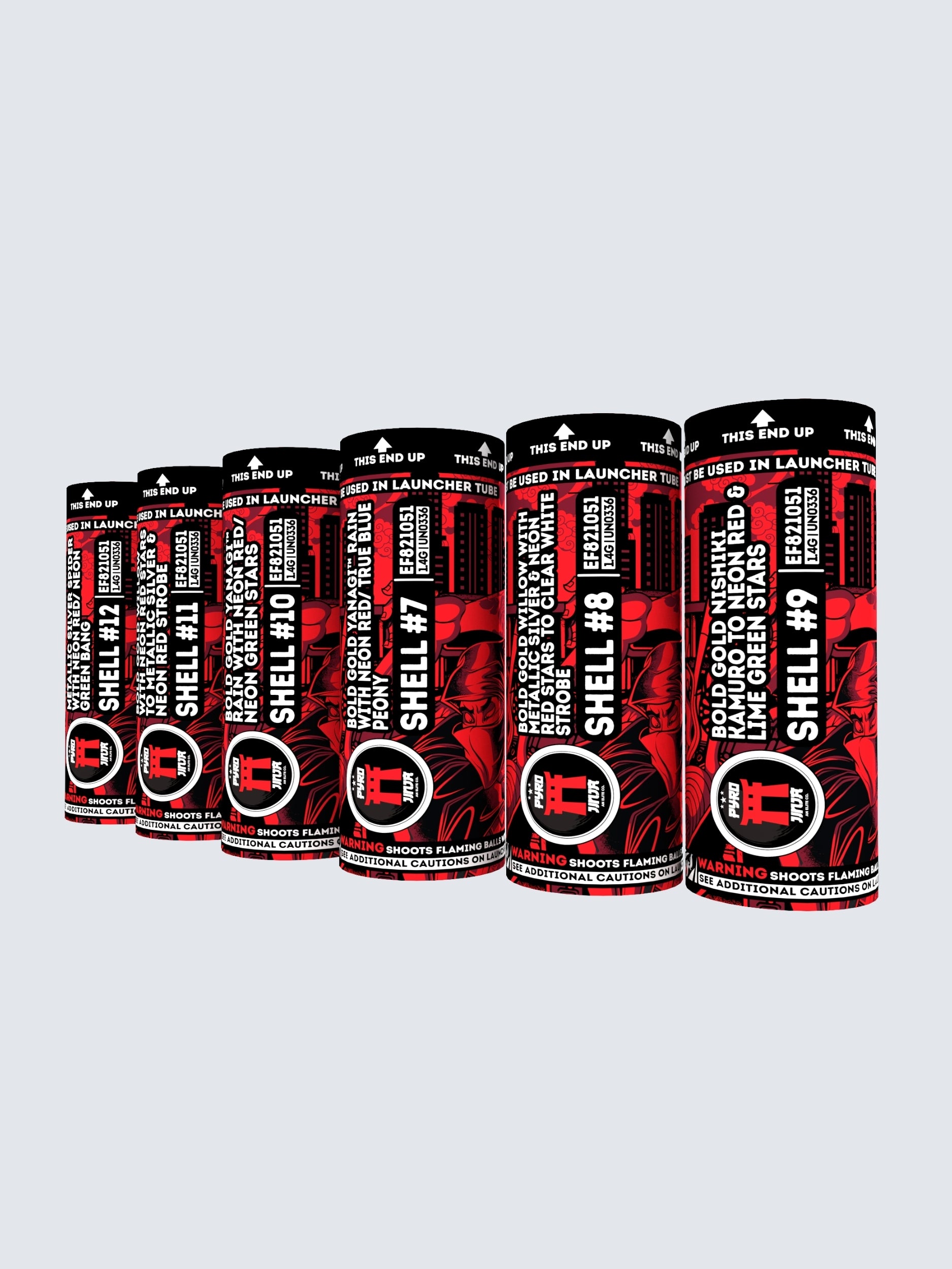 Jinja Shells™ | 24 Break Artillery Shell at Elite Fireworks