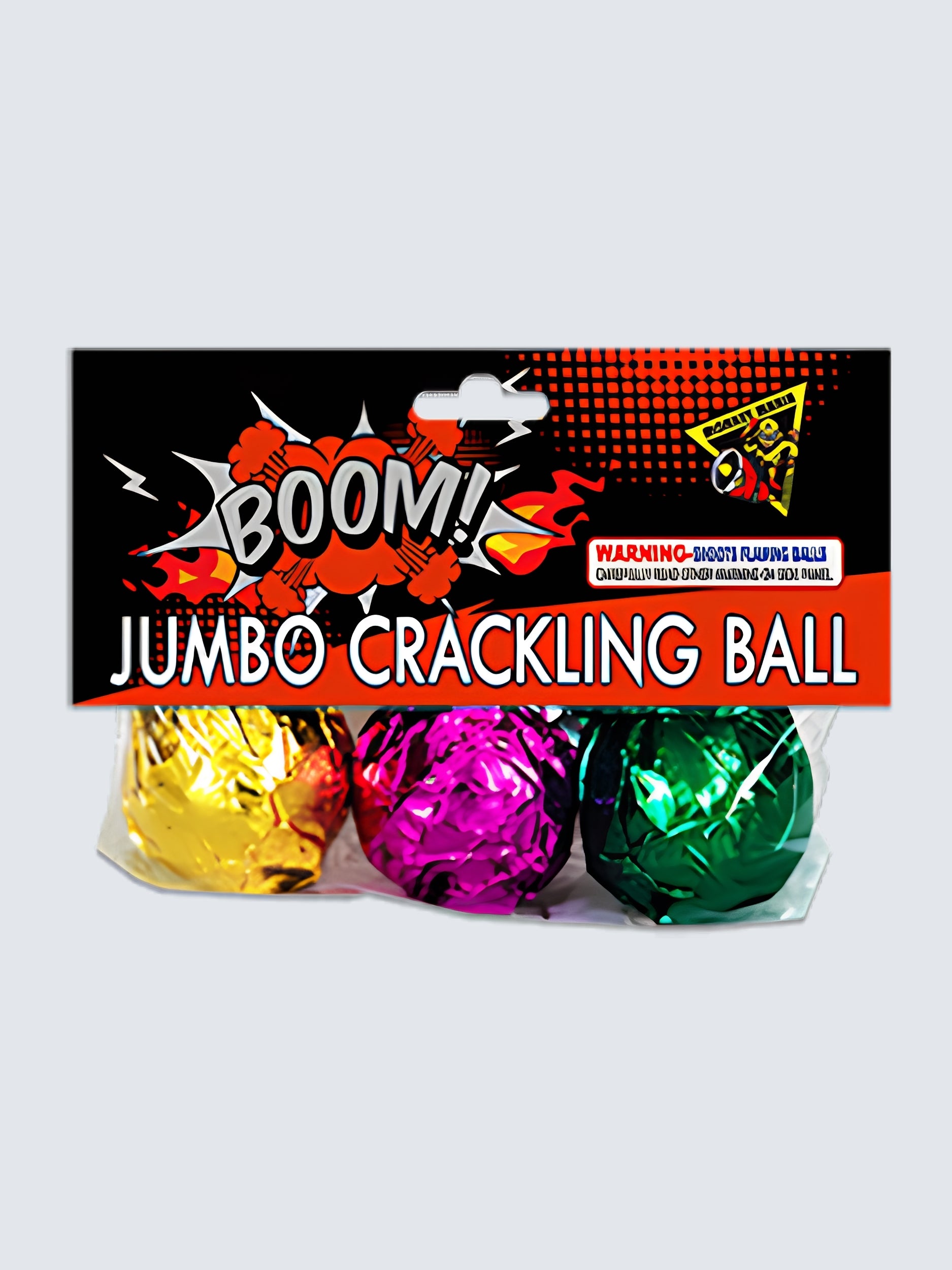 Jumbo Crackling Ball | Chain Crackle Noisemaker at Elite Fireworks