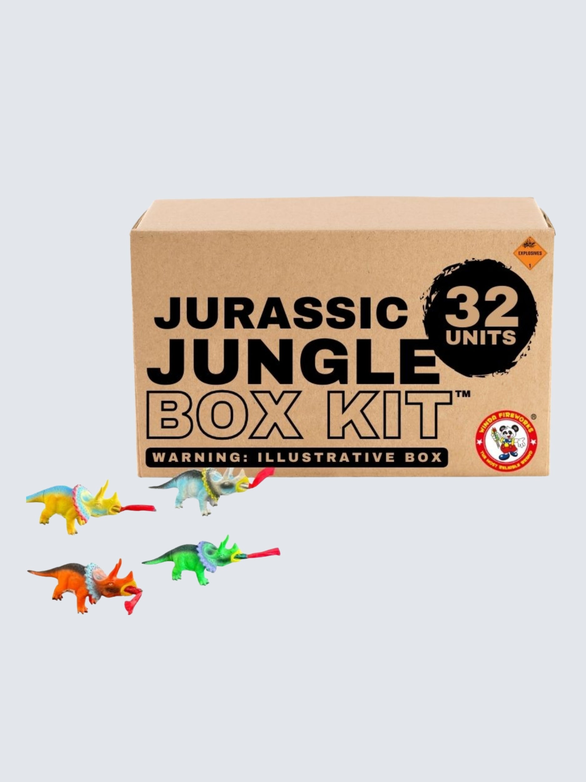 Jurassic Jungle | Toylike Plastic Dinosaur Shape Ground Novelty