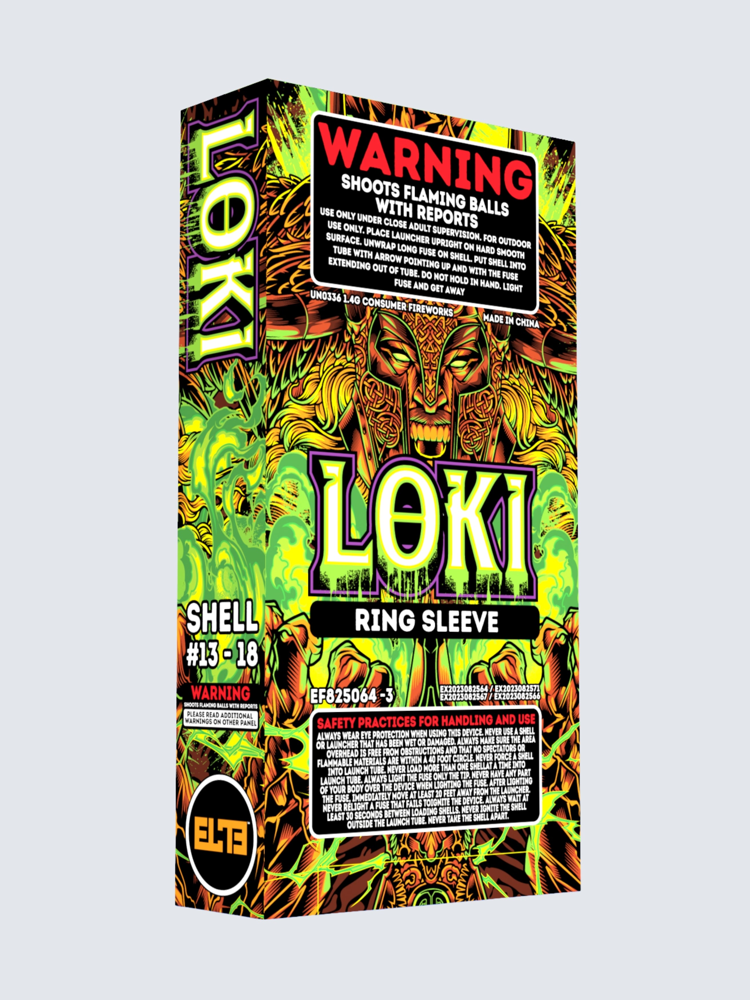 LOKI™ | 24 Break Artillery Shell at Elite Fireworks – ELITE FIREWORKS®