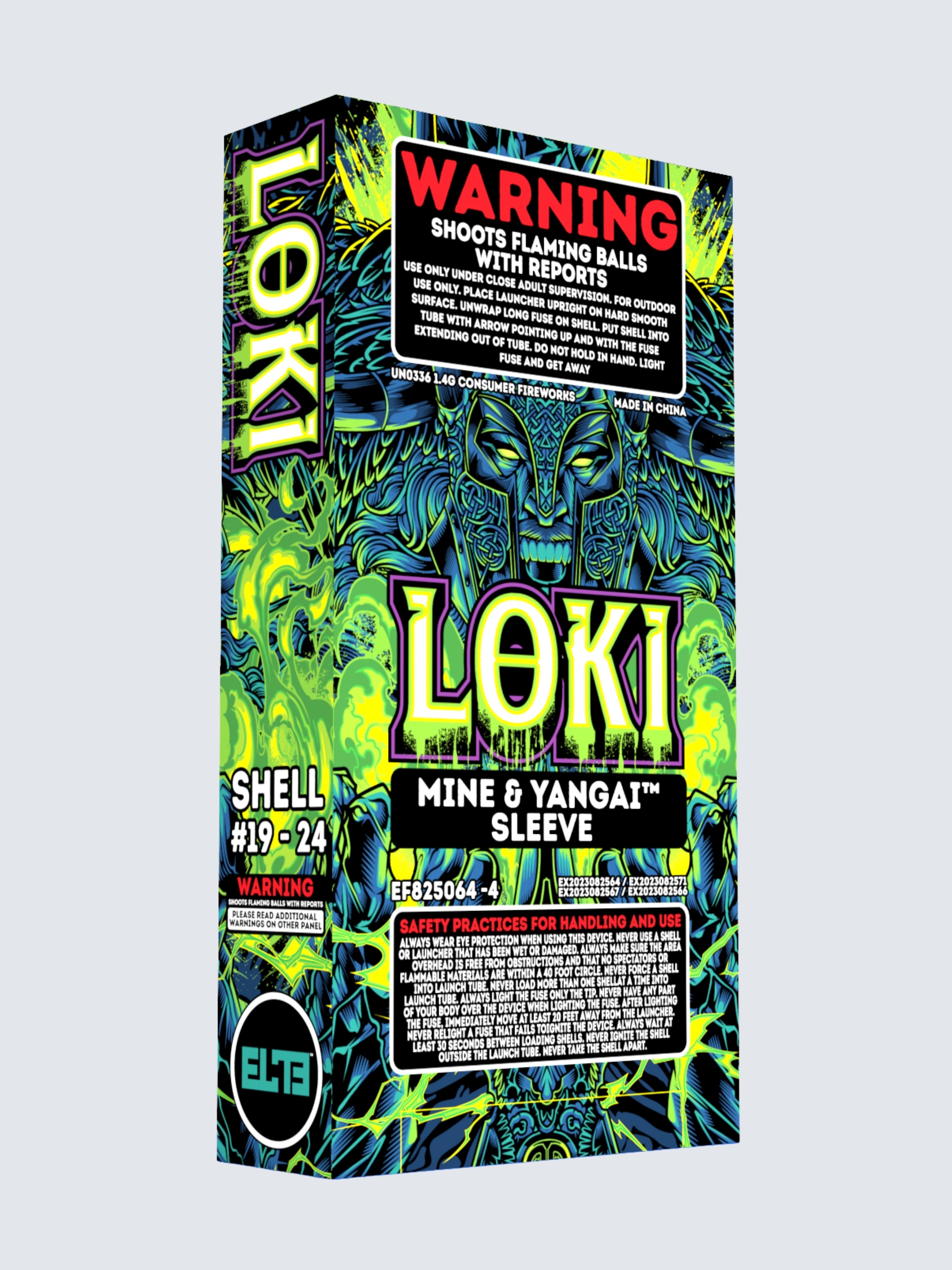LOKI™ | 24 Break Artillery Shell at Elite Fireworks – ELITE FIREWORKS®