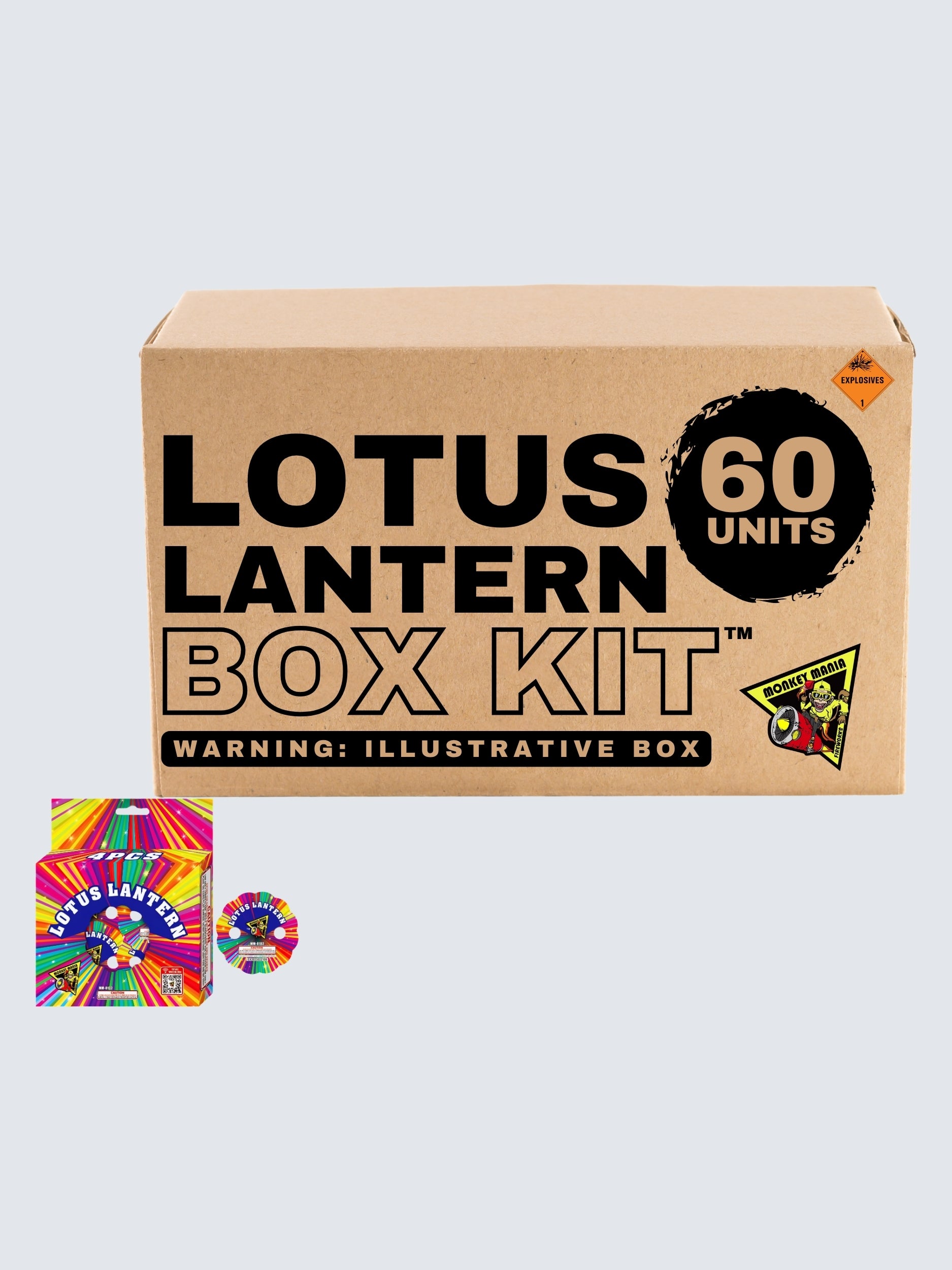 Lotus Lantern | Rapid Plastic Spinning Ground Novelty