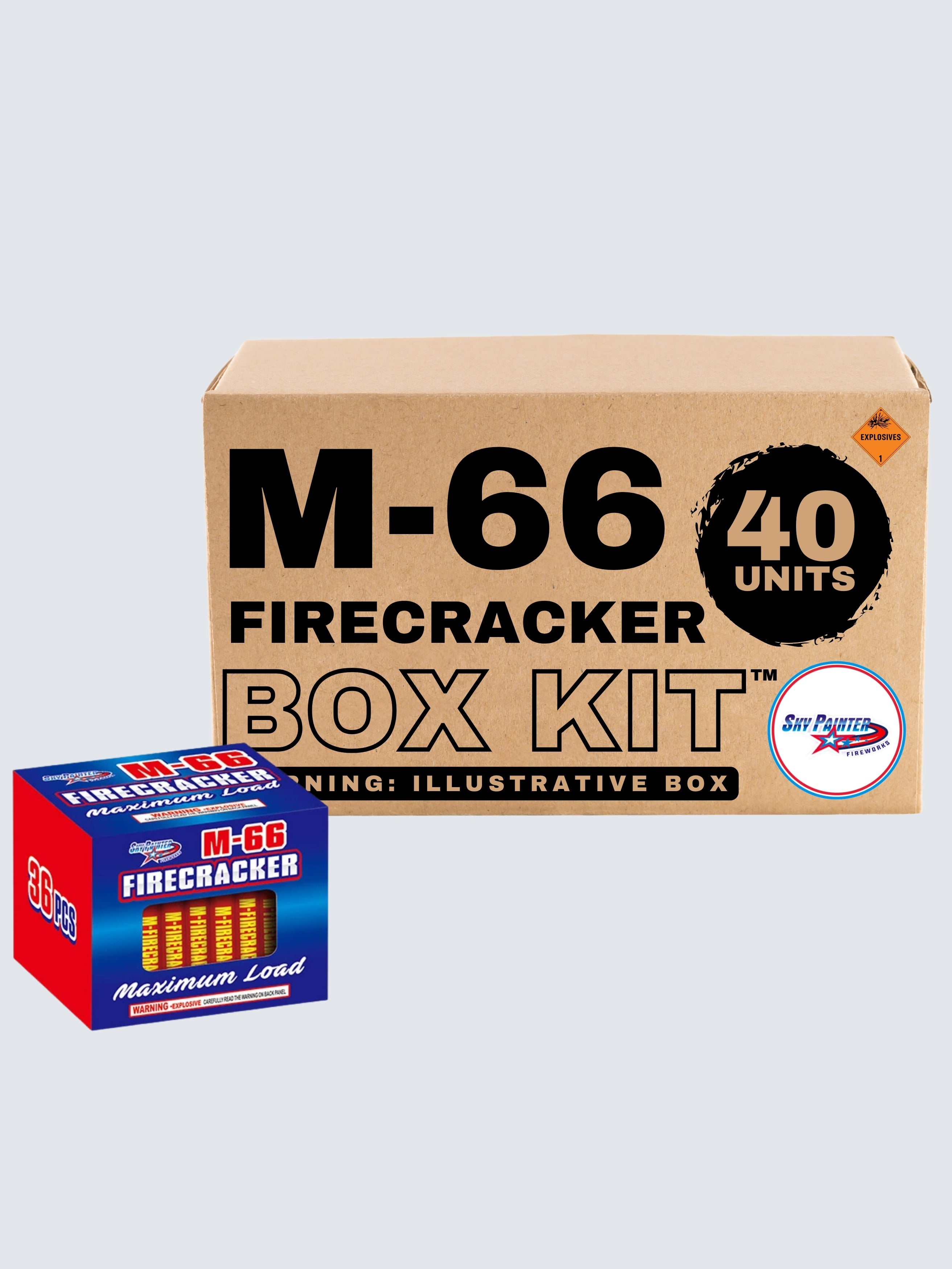 M-66 Firecracker | 36 Shot Single Cracker Noisemaker