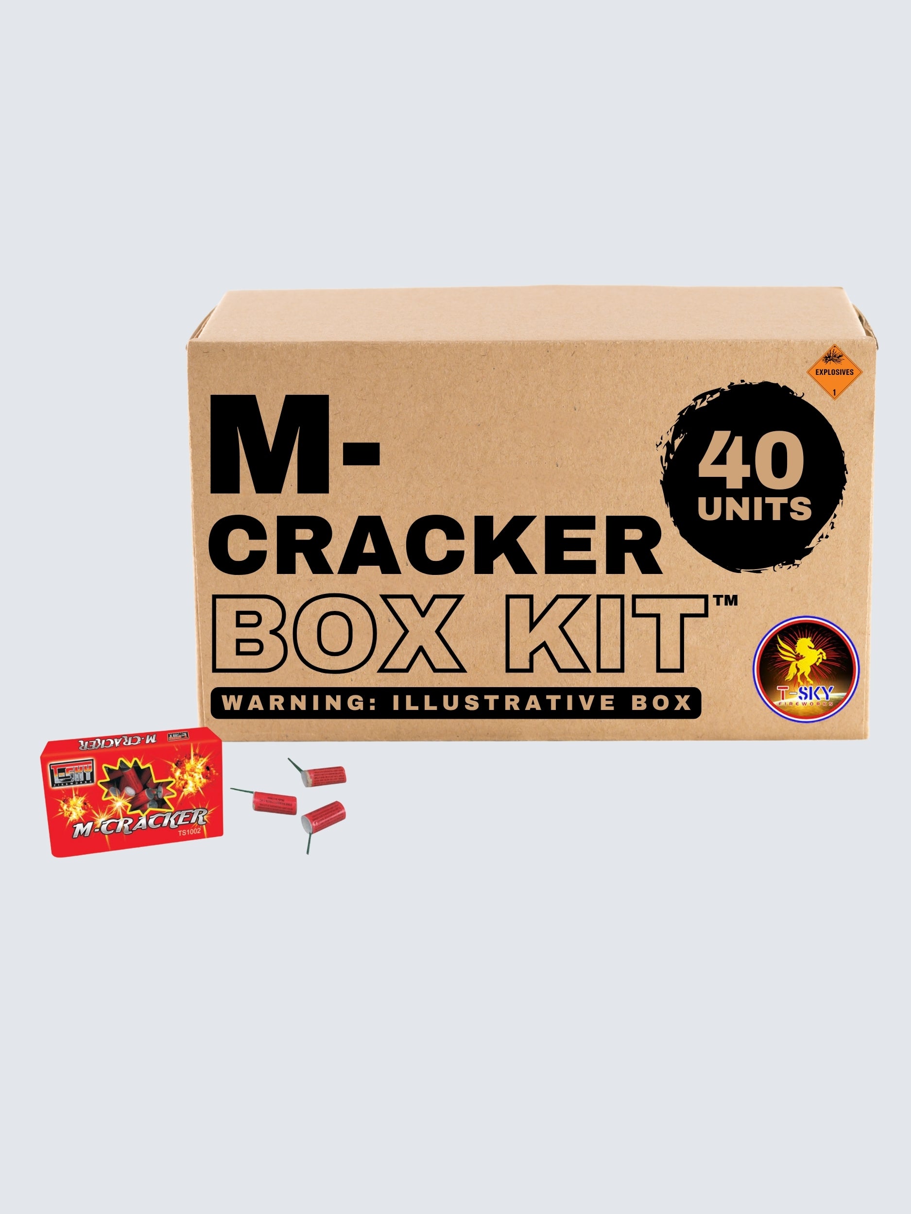 M-Cracker | 36 Shot Single Cracker Noisemaker