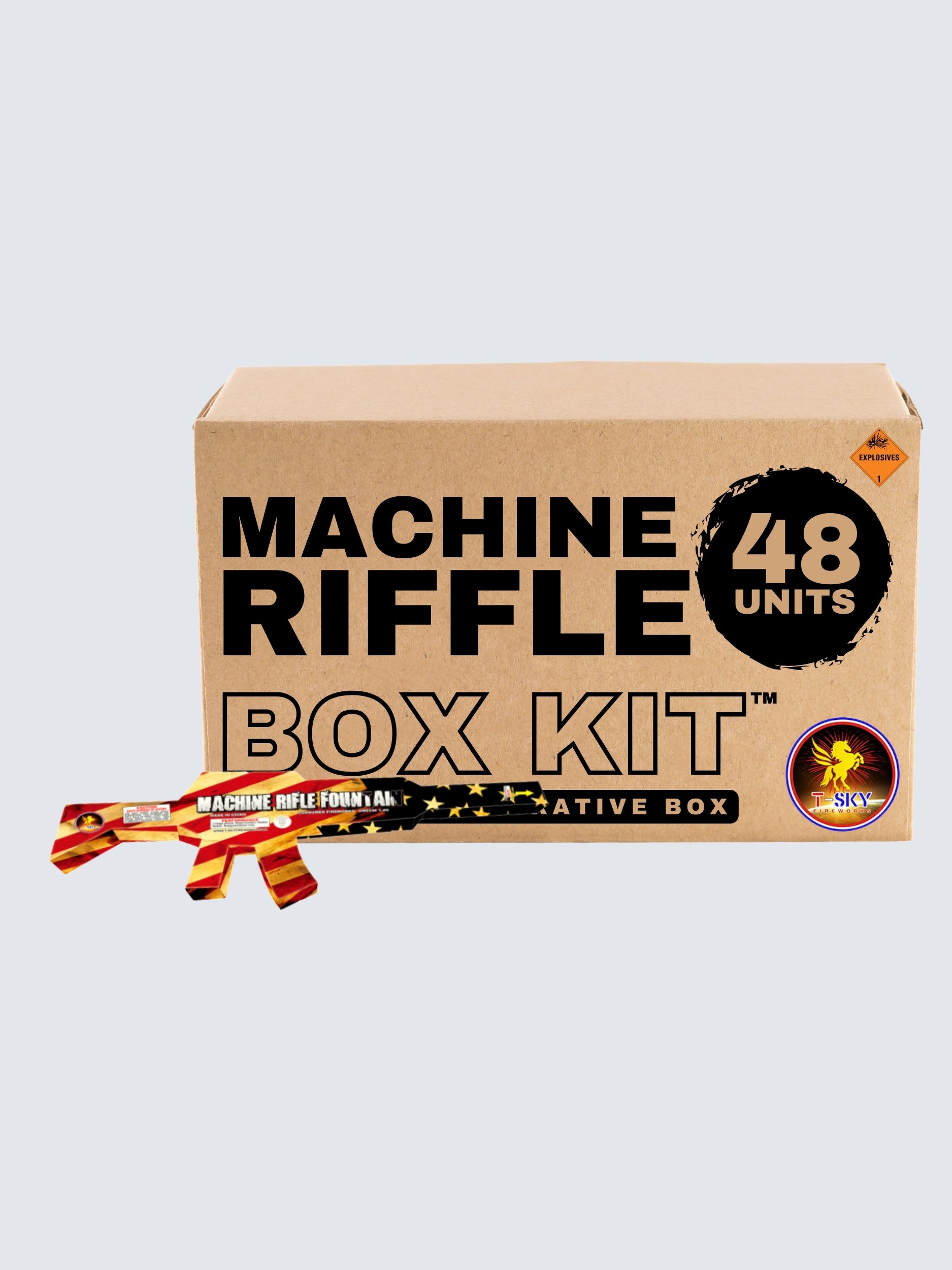 Machine Rifle Fountain | Large Handheld Novelty Fountain Spurt™
