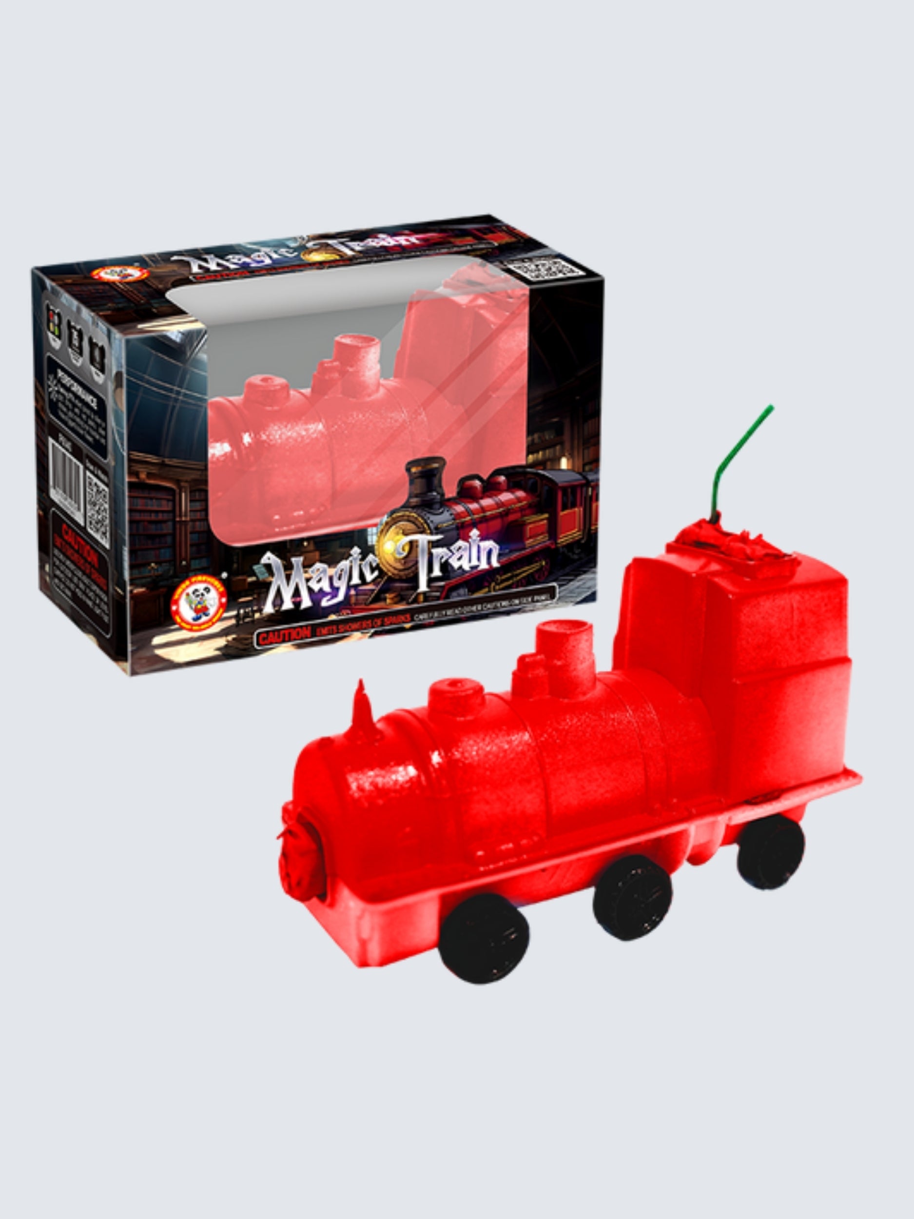 Magic Train | Toylike Plastic Train Shape Ground Novelty