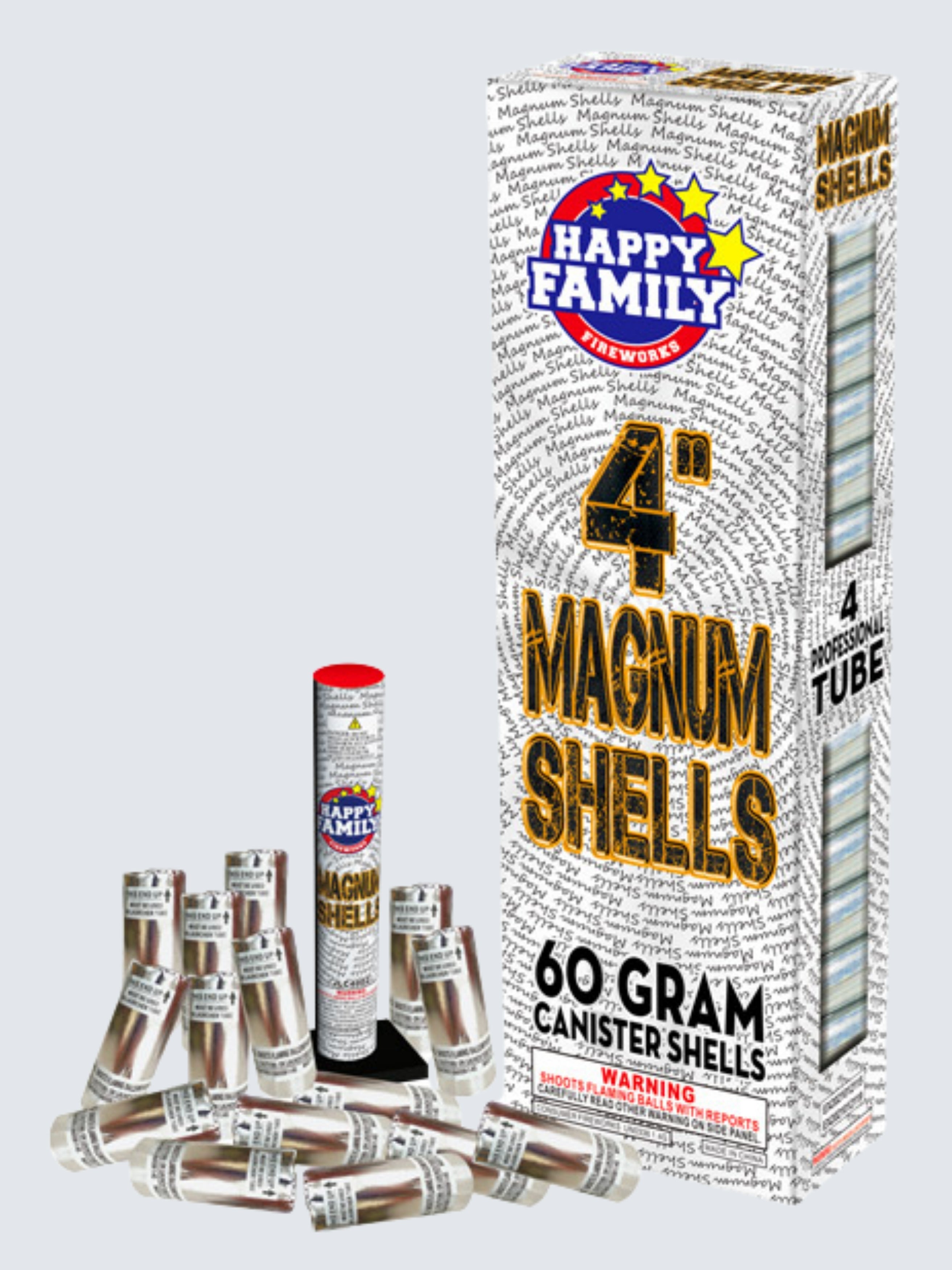4" Magnum Shells | 24 Artillery Shell