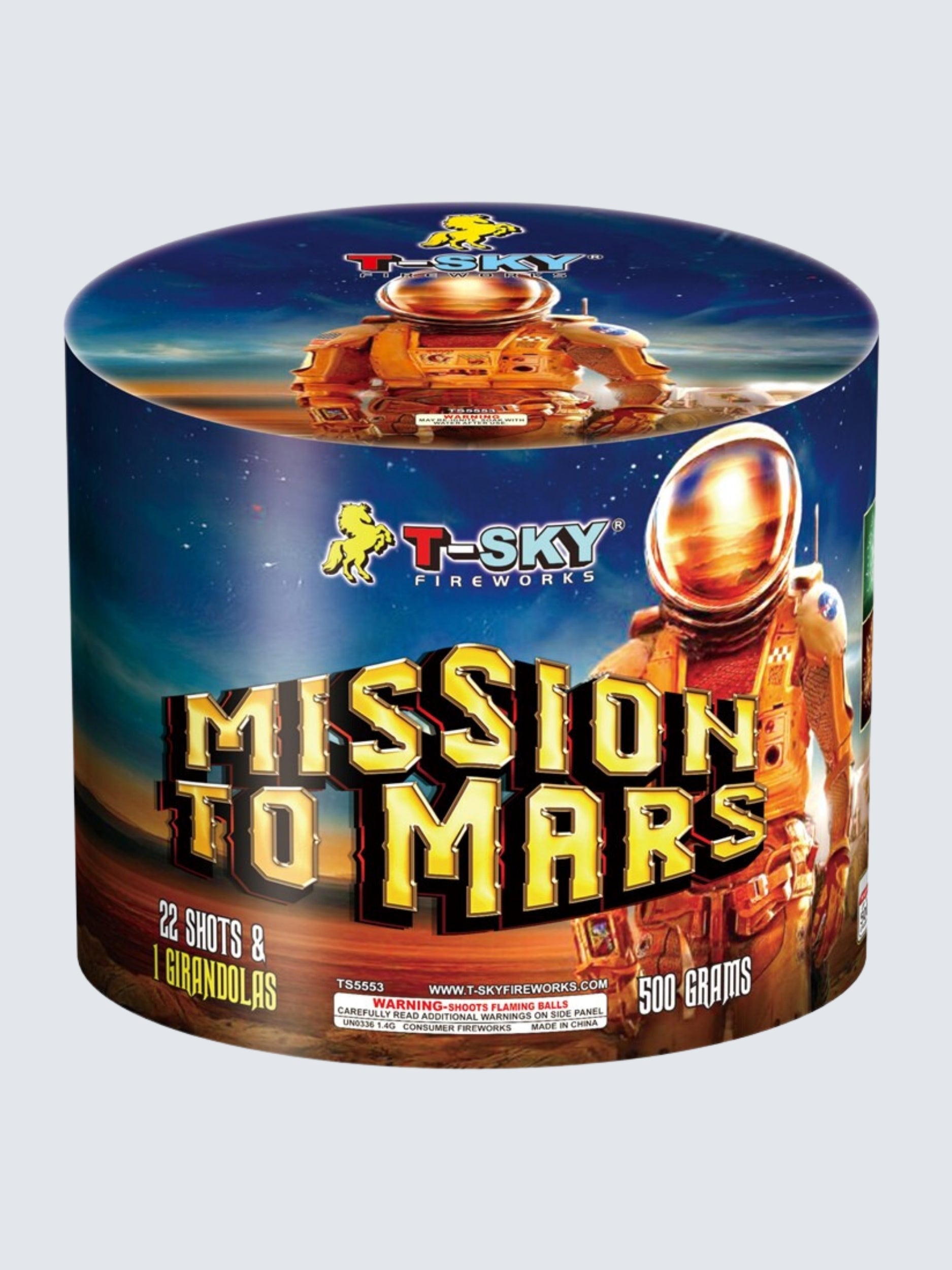 Mission To Mars | 23 Shot Aerial Repeater Girandola