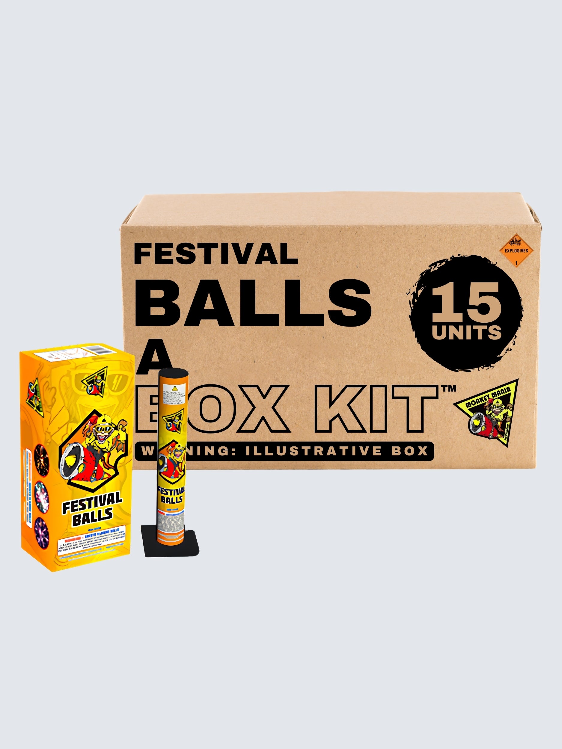 Monkey Mania Festival Ball A | 6 Artillery Shell