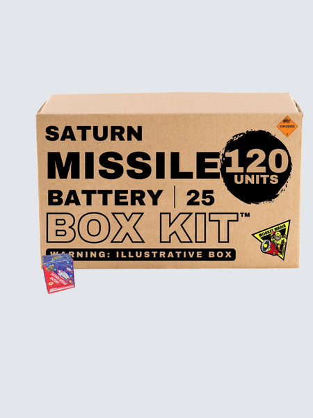 Saturn Missile Battery｜25 Shot Saturn Missile at Elite Fireworks