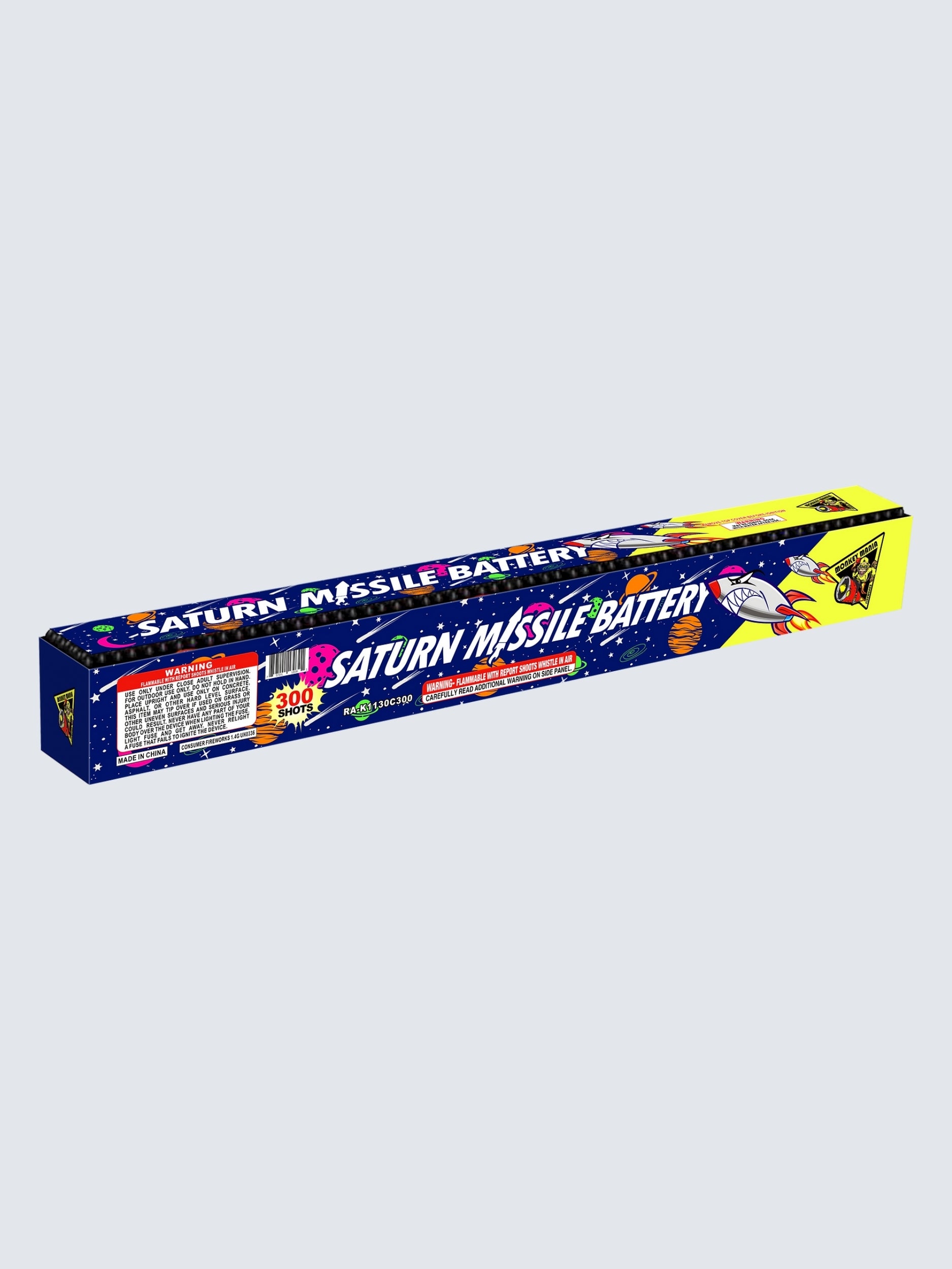Monkey Mania Saturn Missile Battery｜300 Shot Saturn Missile
