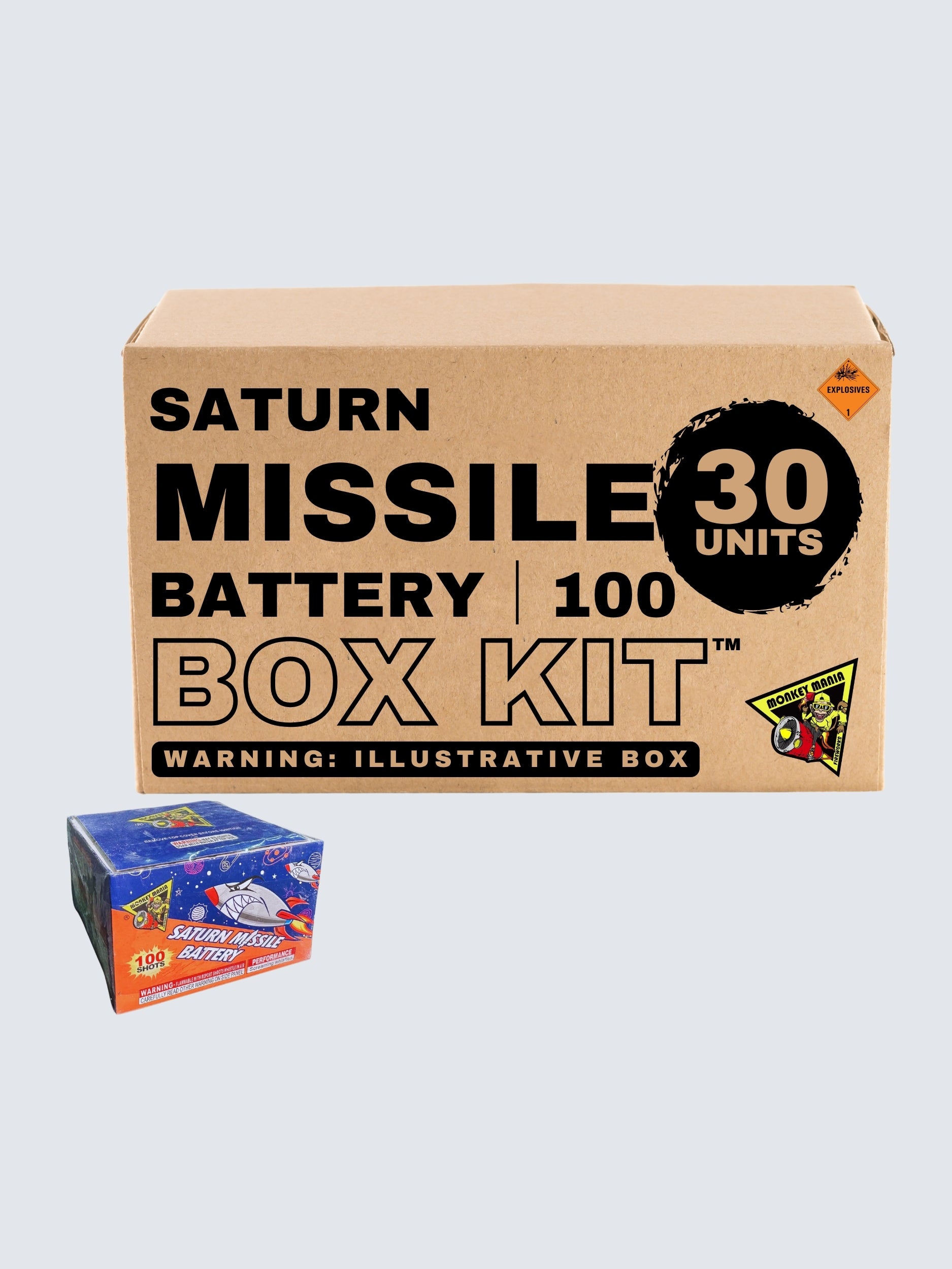 Saturn Missile Battery｜100 Shot Saturn Missile
