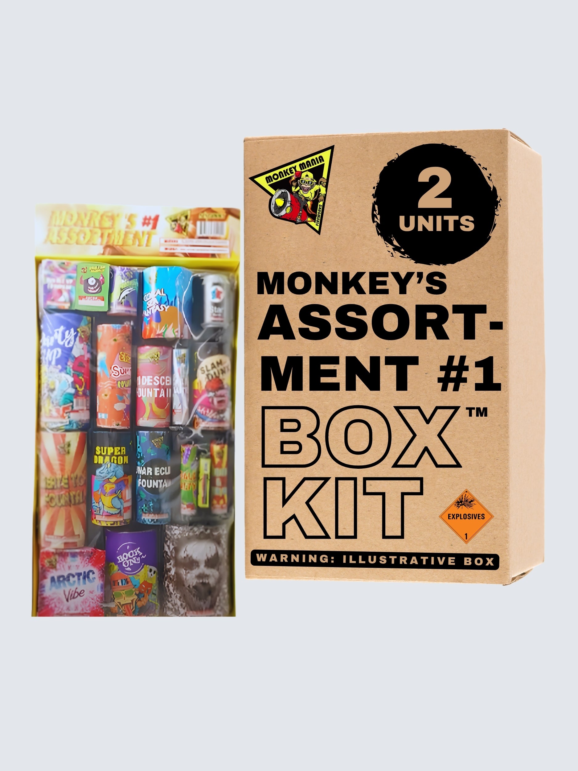 Monkey's Assortment #1 | Aerial & Ground Mix Variety Assortment