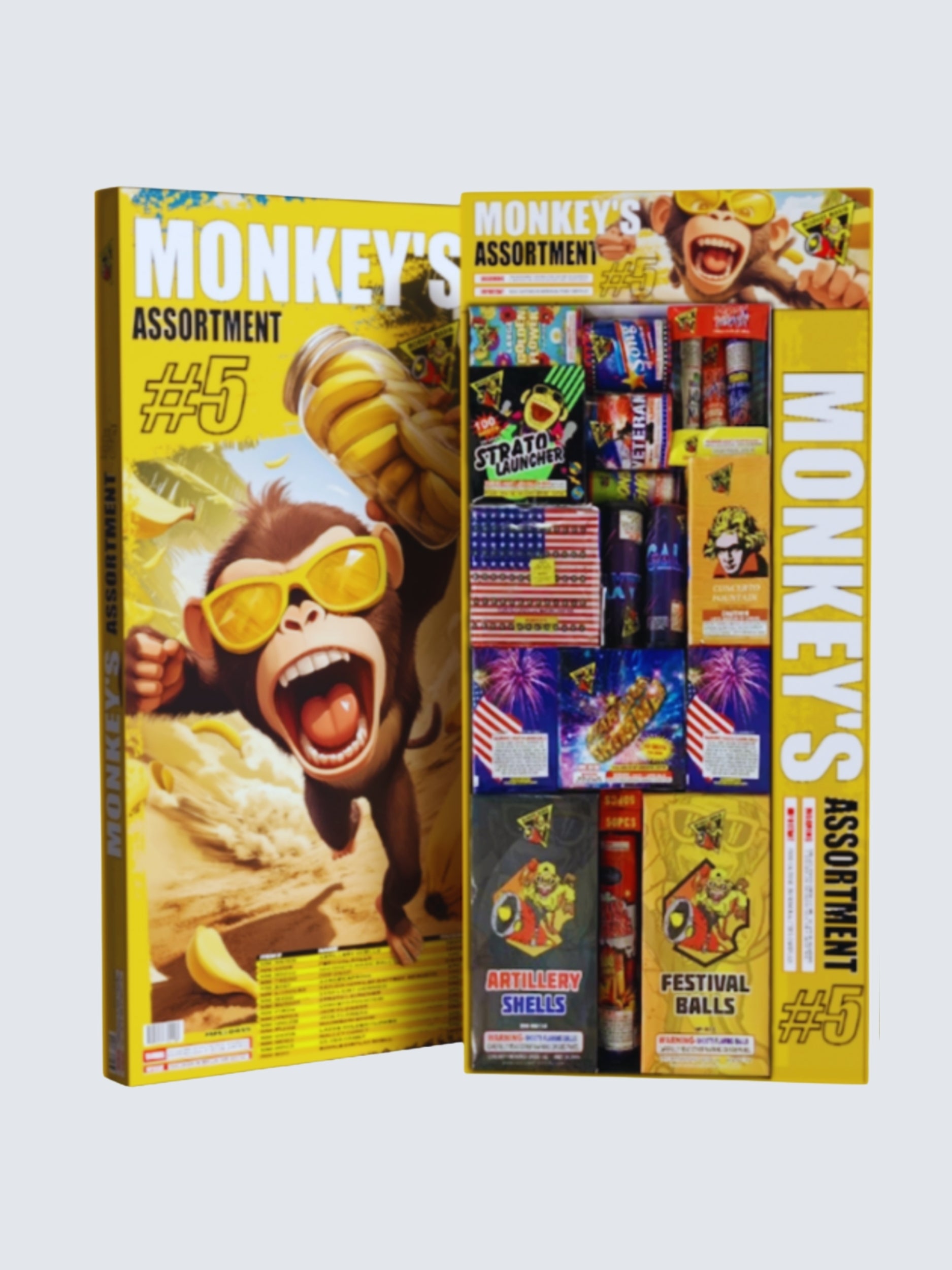 Monkey's Assortment #5 | Aerial & Ground Mix Variety Assortment