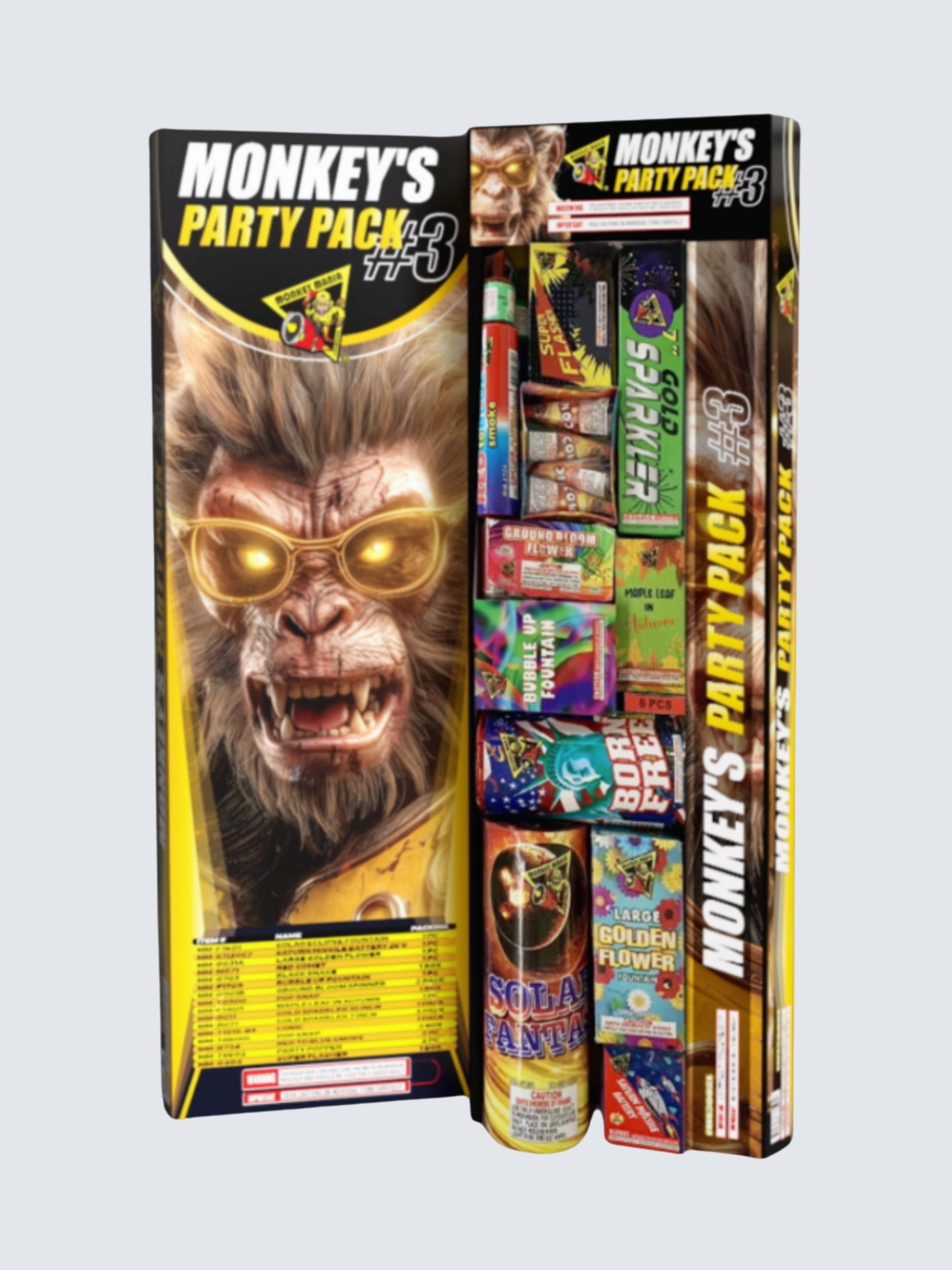 Monkey's Party Pack #3 | Aerial & Ground Mix Variety Assortment
