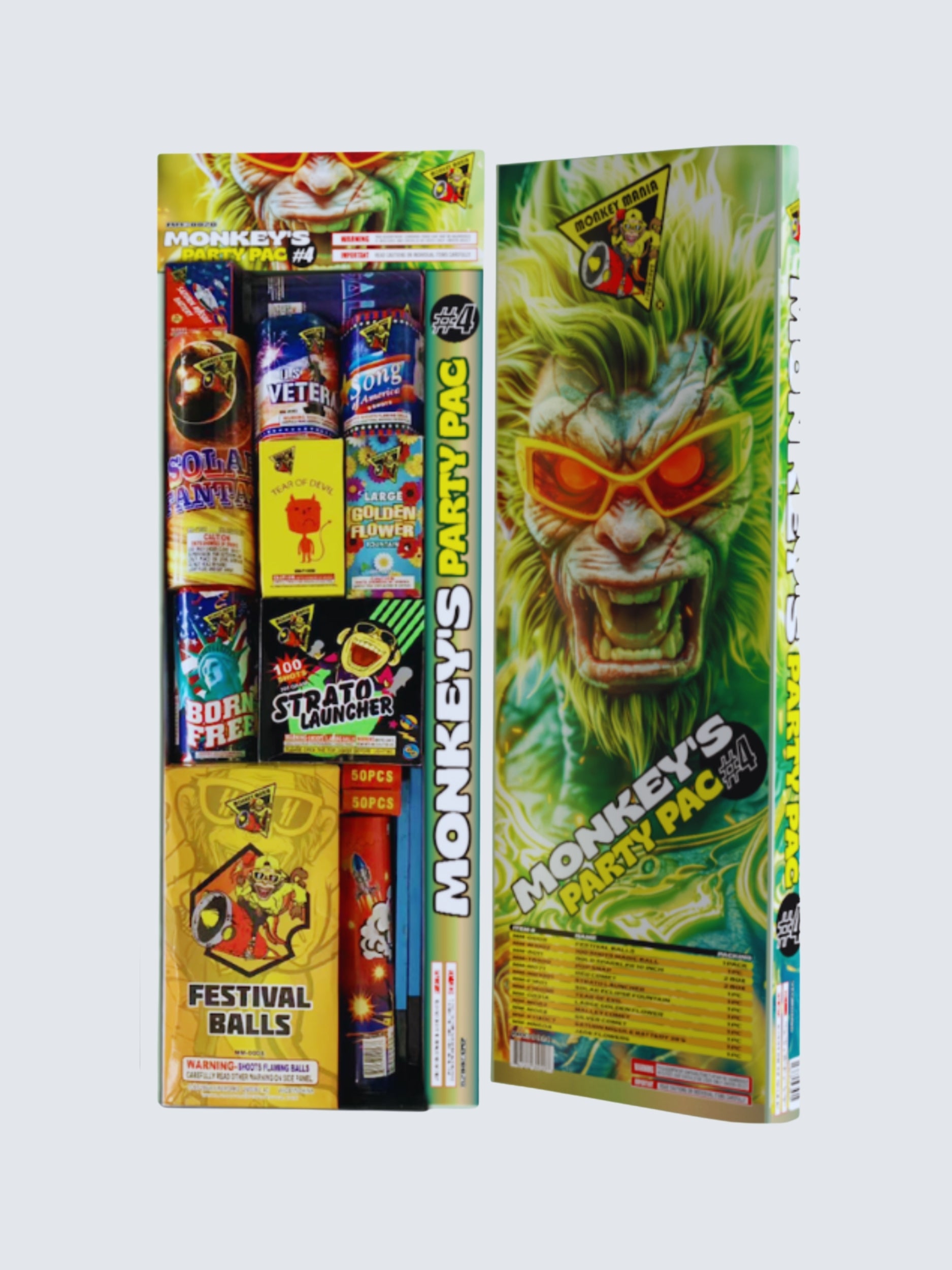 Monkey's Party Pack #4 | Aerial & Ground Mix Variety Assortment