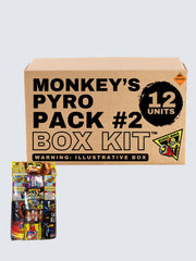 Monkey's Pyro Pack #2 | Safe & Sane Ground Variety Assortment at