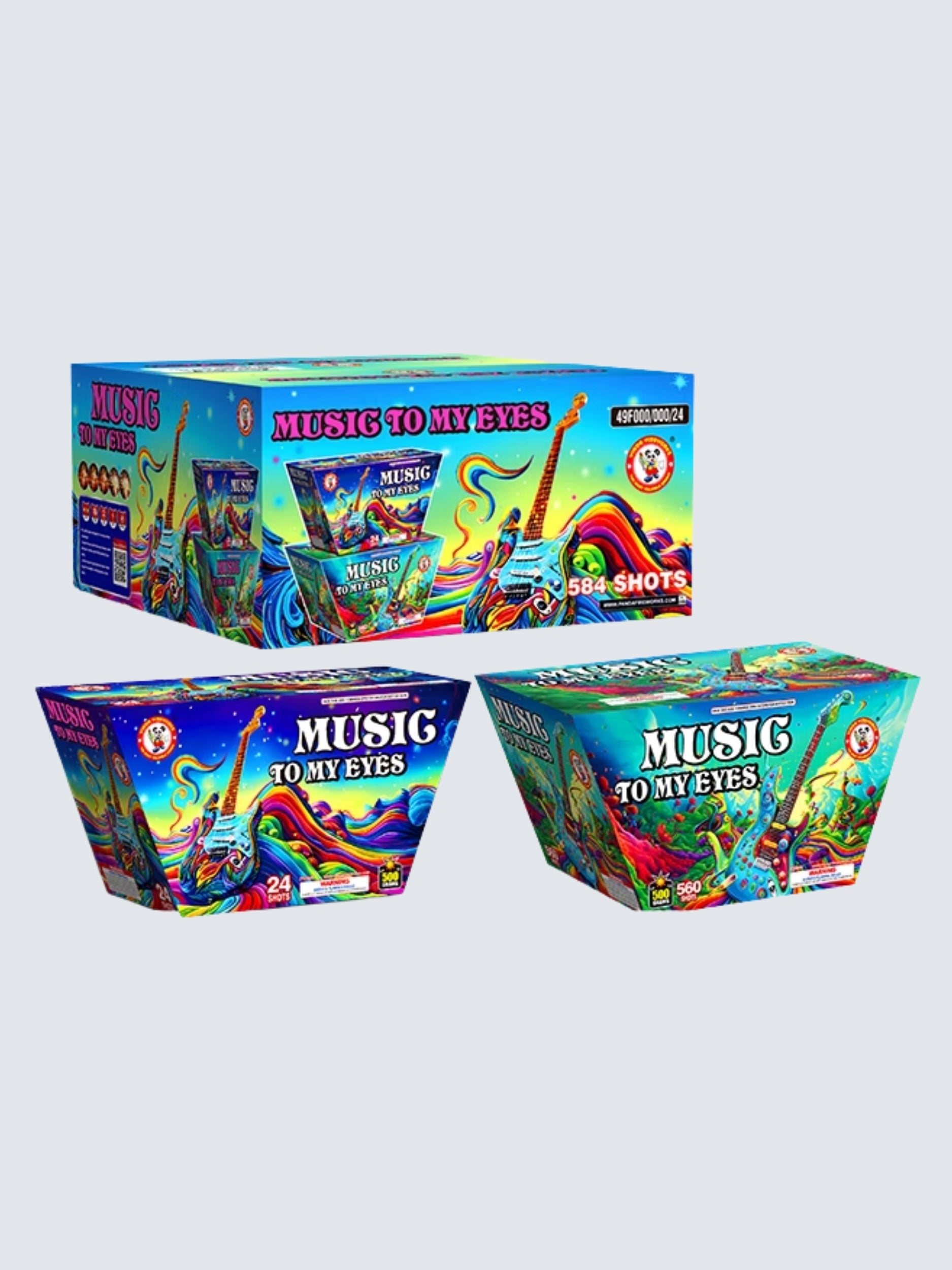 Music To My Eyes | 444 Shot Aerial Repeater Set