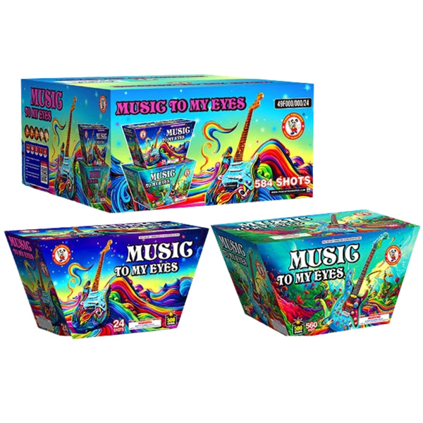 Music To My Eyes | 444 Shot Aerial Repeater Set