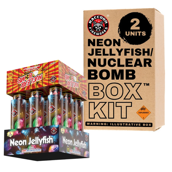 Neon Jellyfish - Nuclear Bomb | 18 Shot NOAB Box Kit™