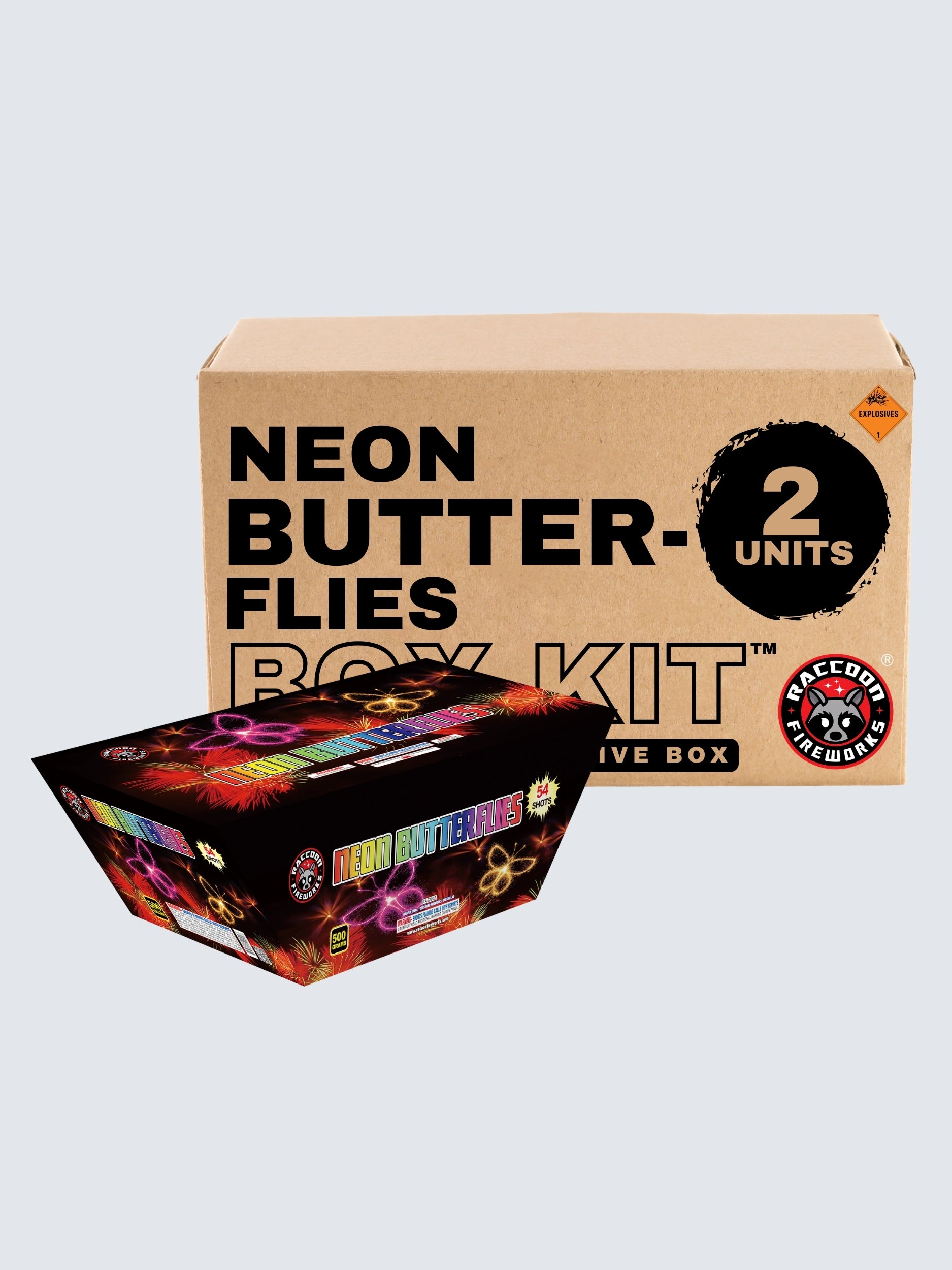 Neon Butterflies | 54 Shot Aerial Repeater at Elite Fireworks