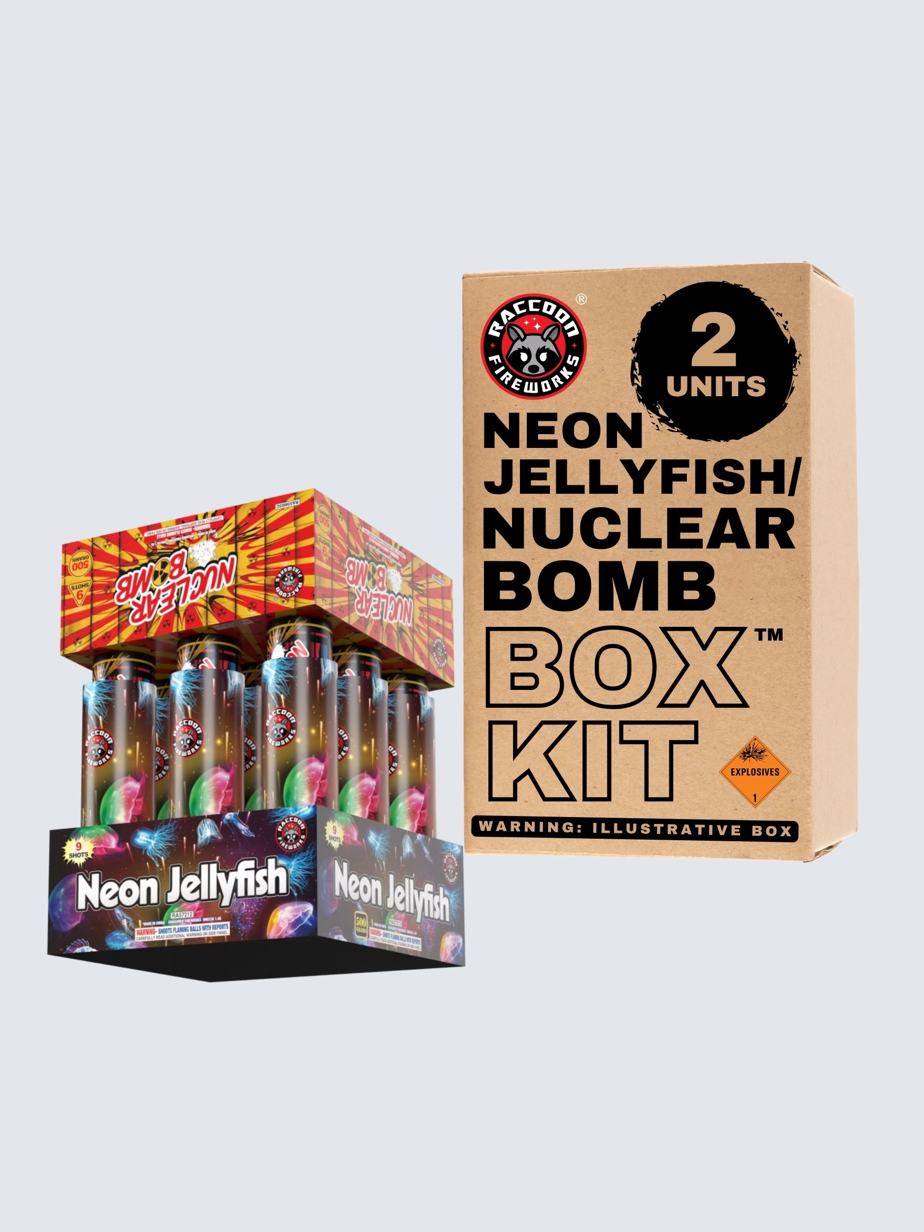 Neon Jellyfish - Nuclear Bomb | 18 Shot NOAB Box Kit™