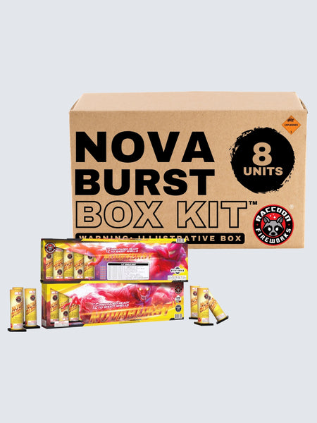 Novaburst | Twelve Pack of Pre-Loaded Shell at Elite Fireworks
