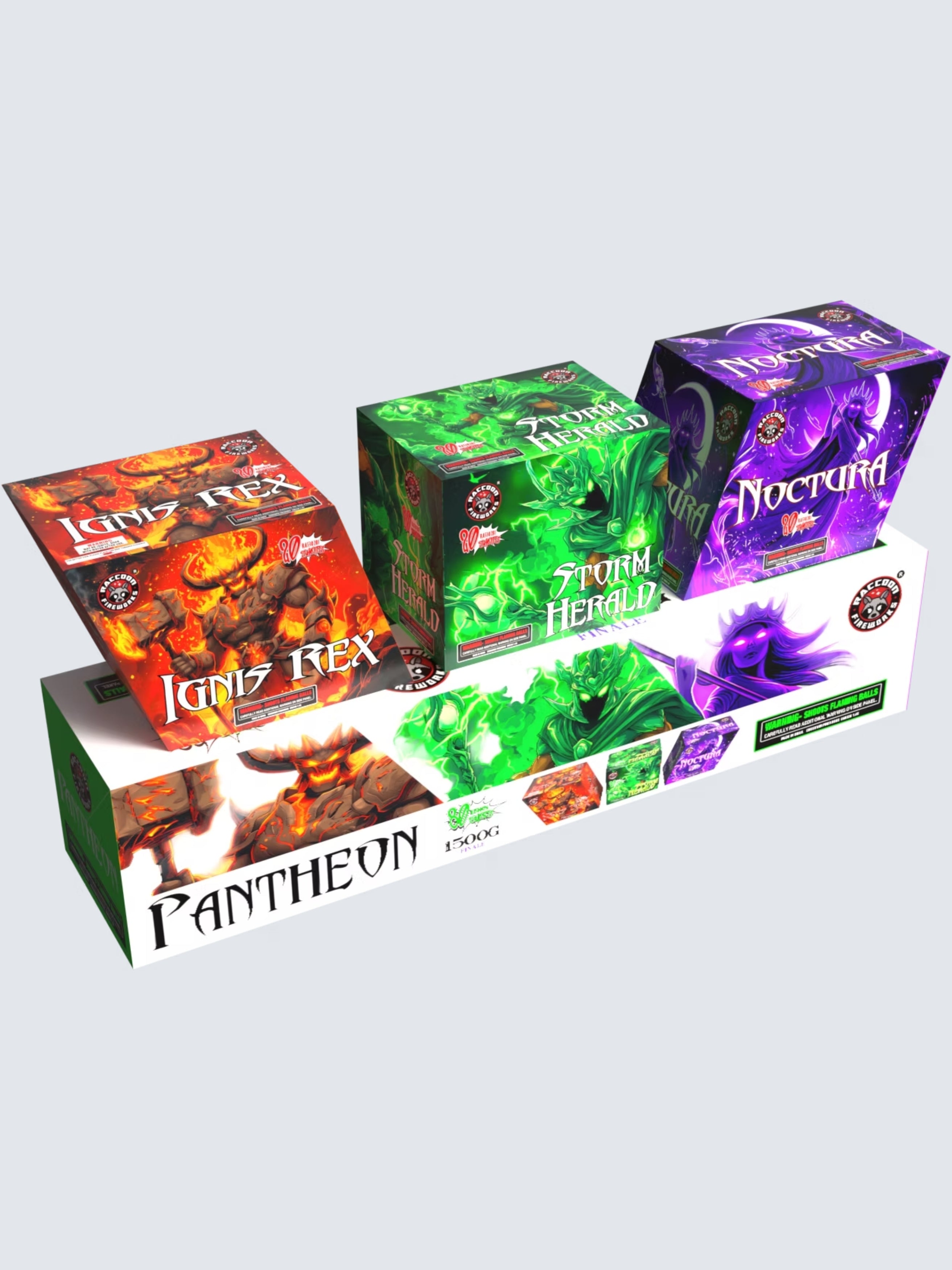 Pantheon | 60 Shot Aerial Repeater Set