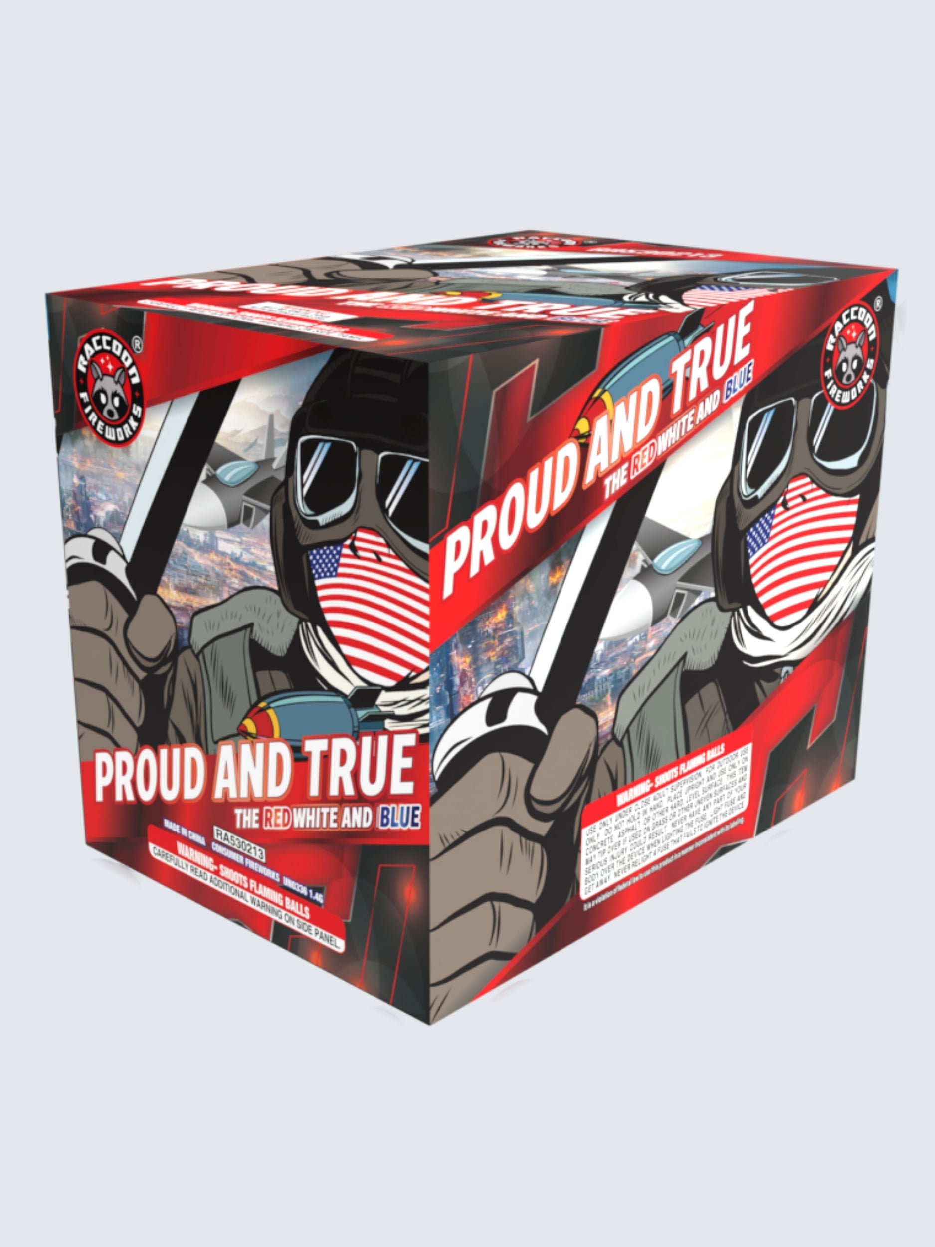 Proud and True, The Red White & Blue | 23 Shot Aerial Repeater