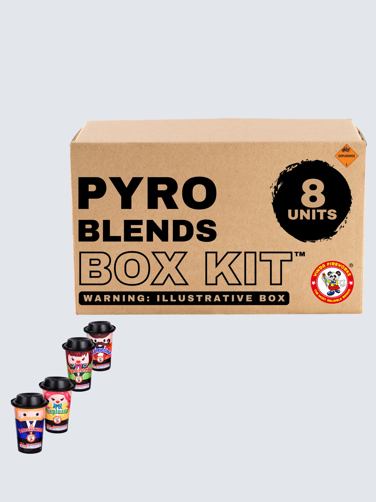 Pyro Blends | Americano - Banguccino - Boomcha - Explosso Fountain Spurs™