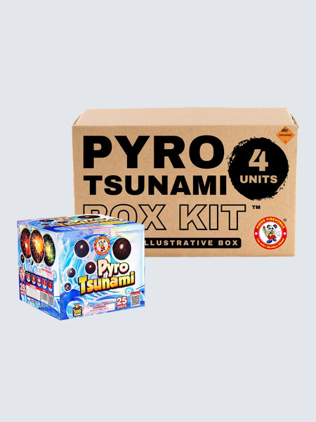 Pyro Tsunami | 25 Shot Aerial Repeater at Elite Fireworks – ELITE