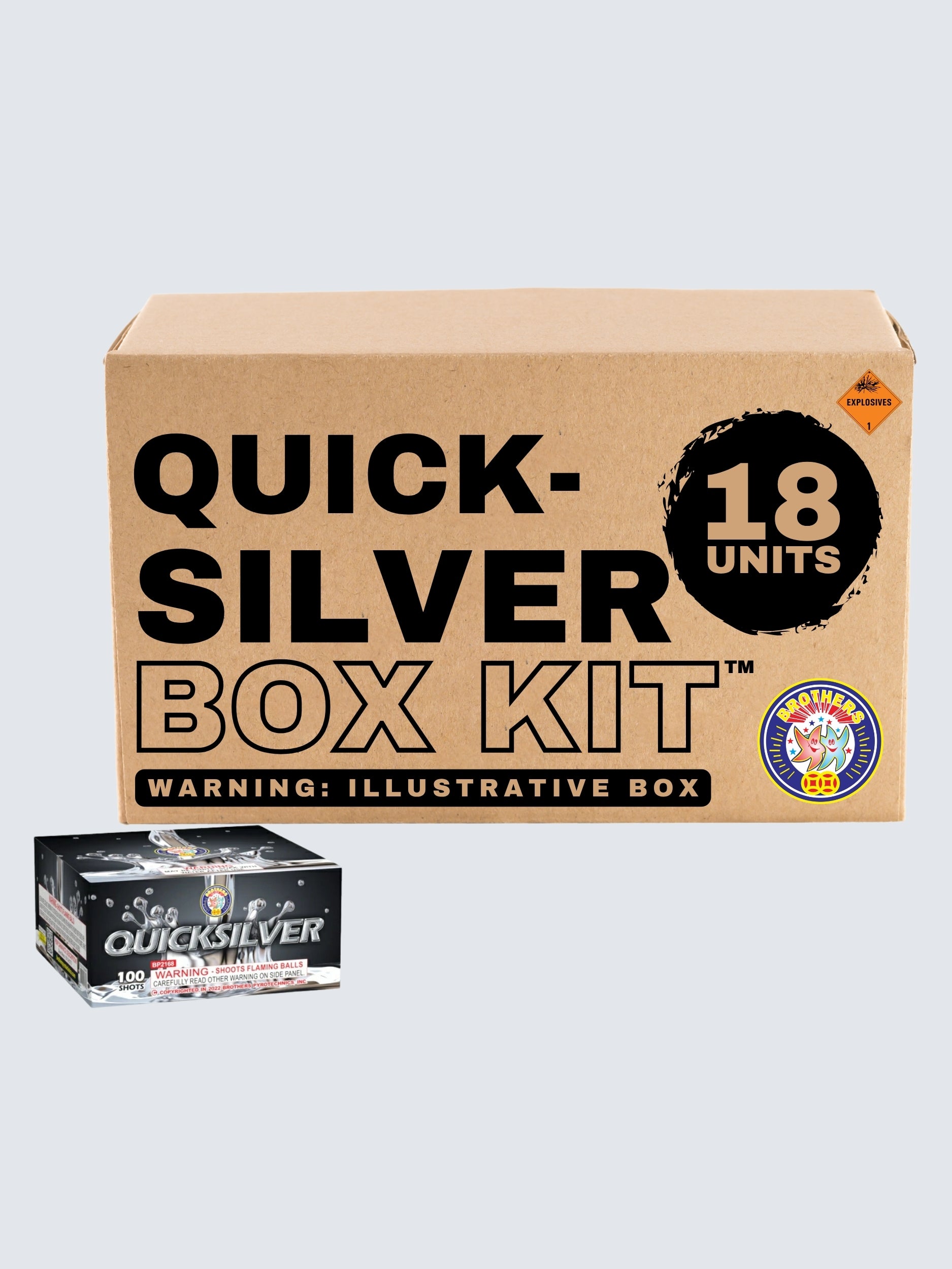 Quicksilver | 100 Shot Aerial Repeater