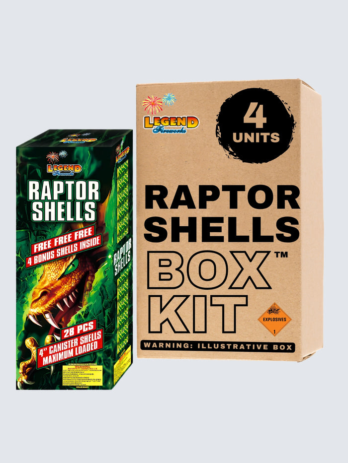Legend Raptor Shells Raptor Shells | 28 Break Artillery Shell at Elite Fireworks