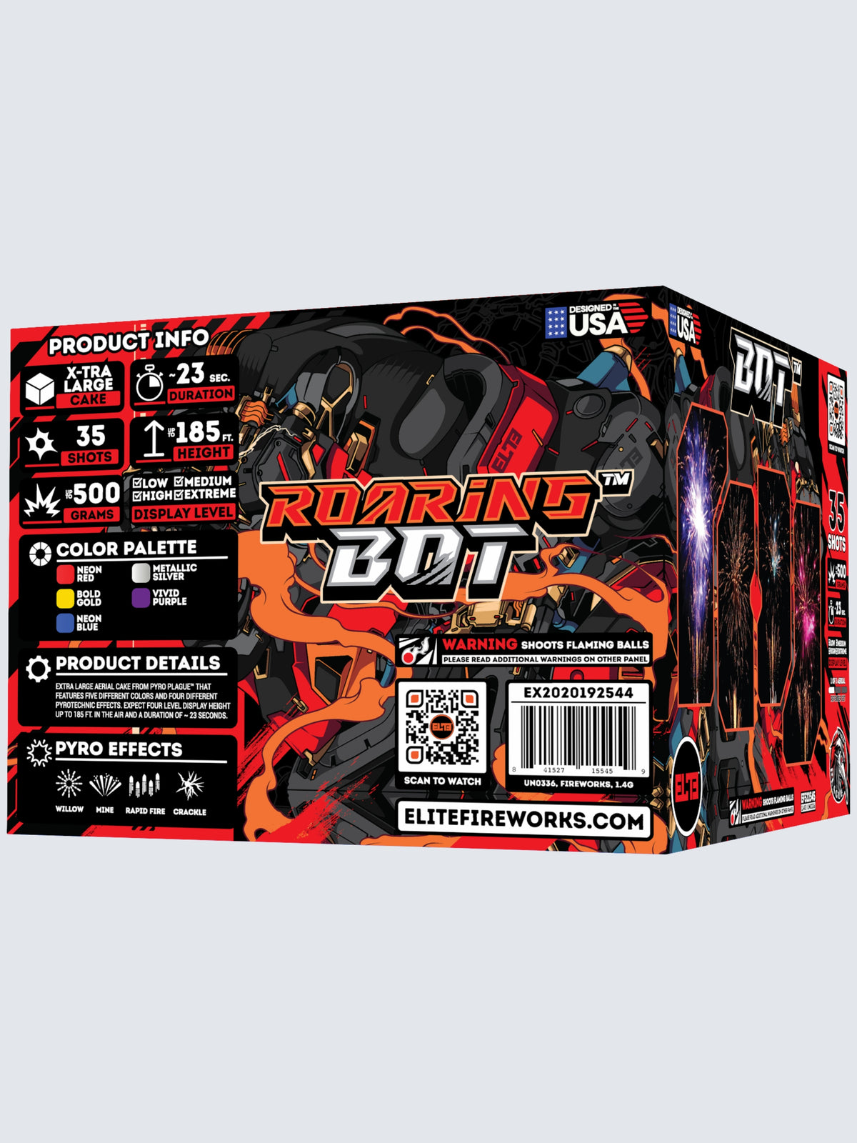 Cyborg™ Mania | 96 Shot Aerial Repeater Box Kit™
