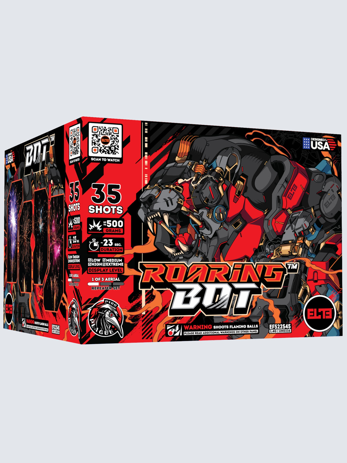 Cyborg™ Mania | 96 Shot Aerial Repeater Box Kit™