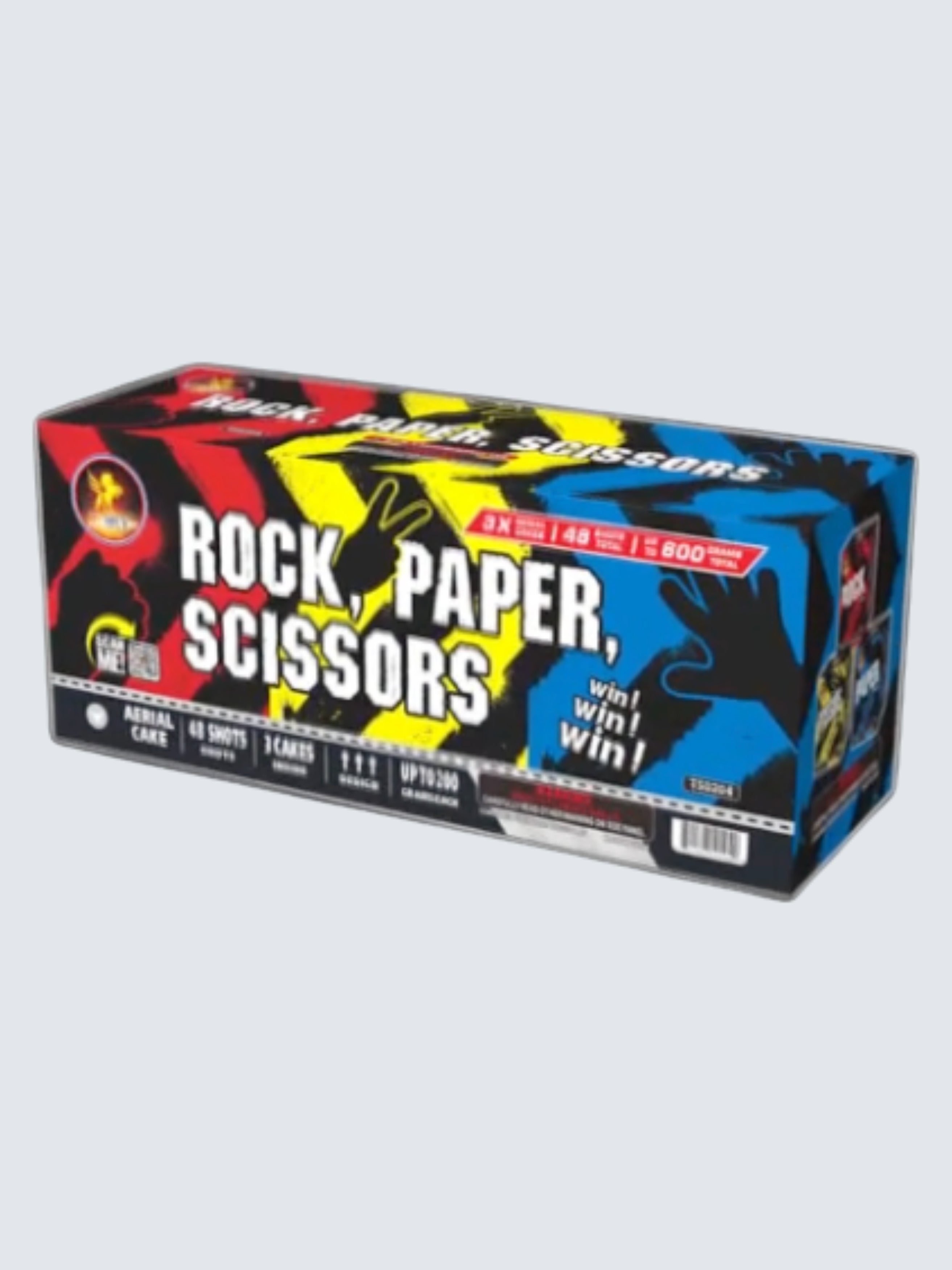 Rock, Paper, Scissors | 16 Shot Aerial Repeater