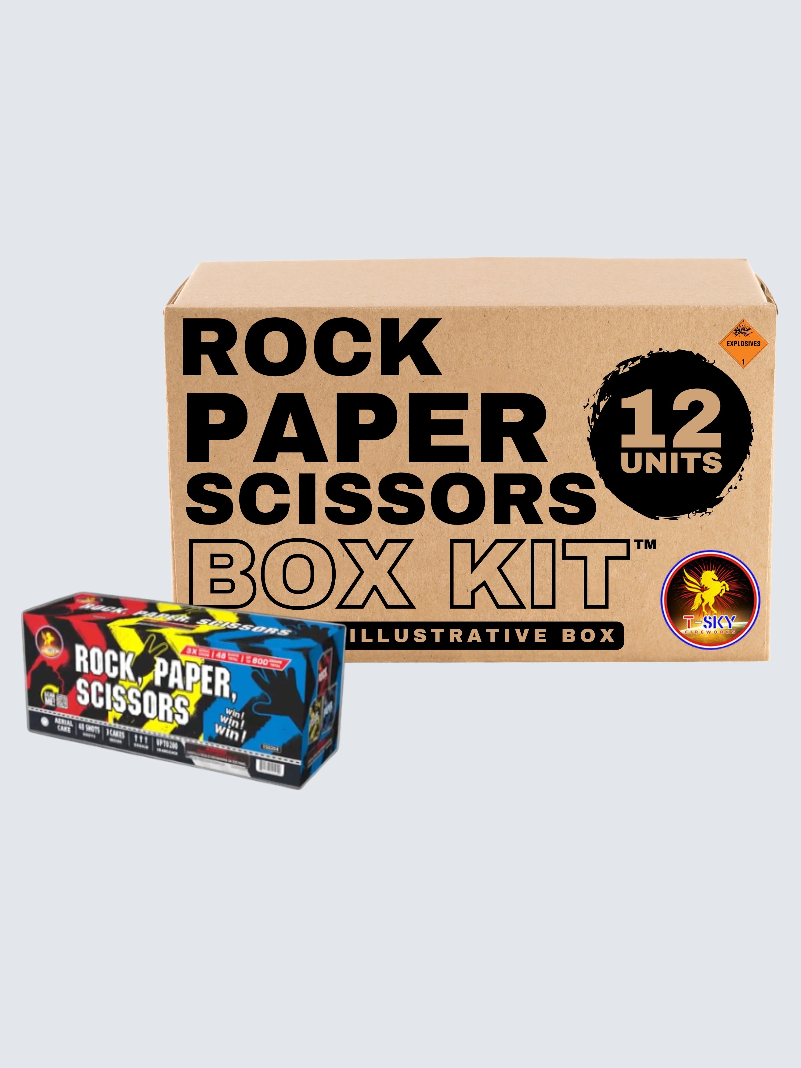 Rock, Paper, Scissors | 16 Shot Aerial Repeater