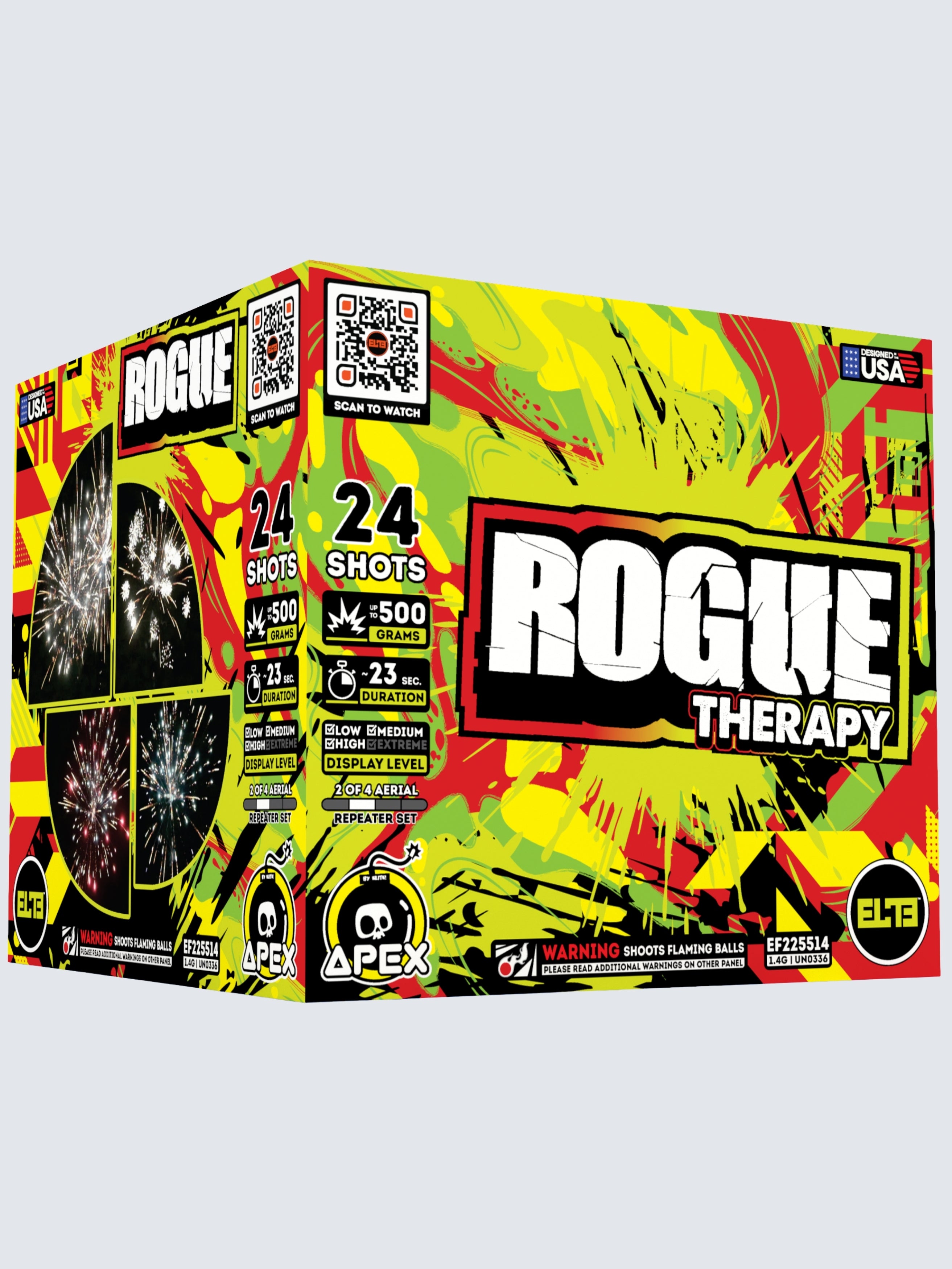 Boom Therapy™ | 100 Shot Aerial Repeater Set at Elite Fireworks
