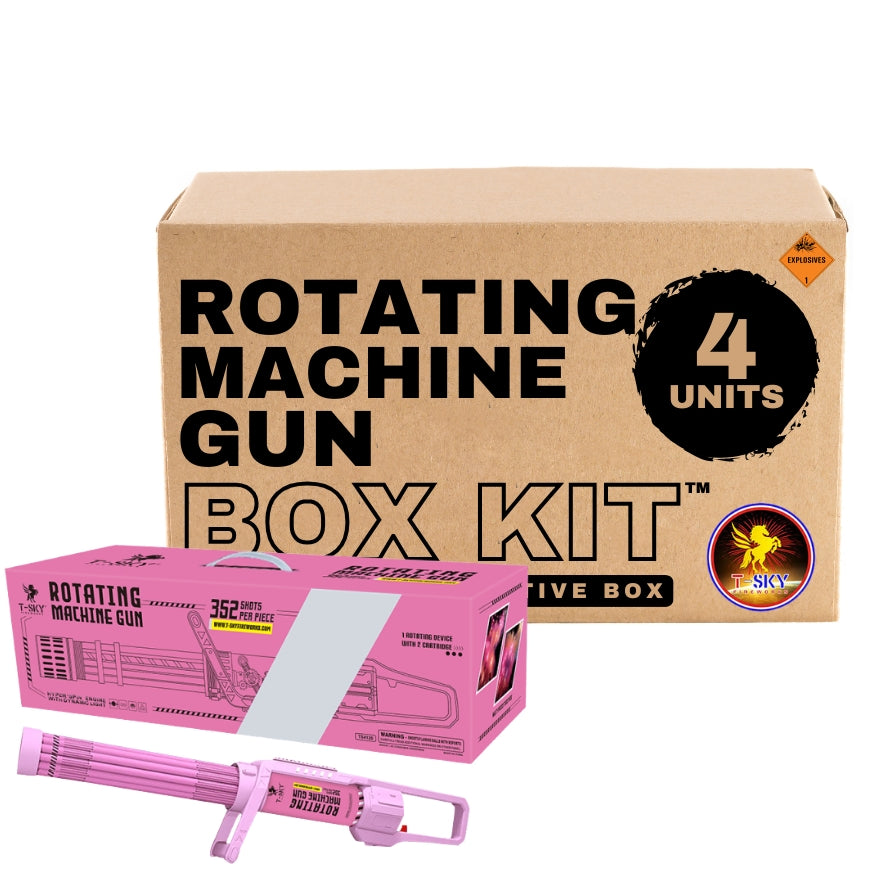 Rotating Machine Gun | 352 Shot Roman Candle