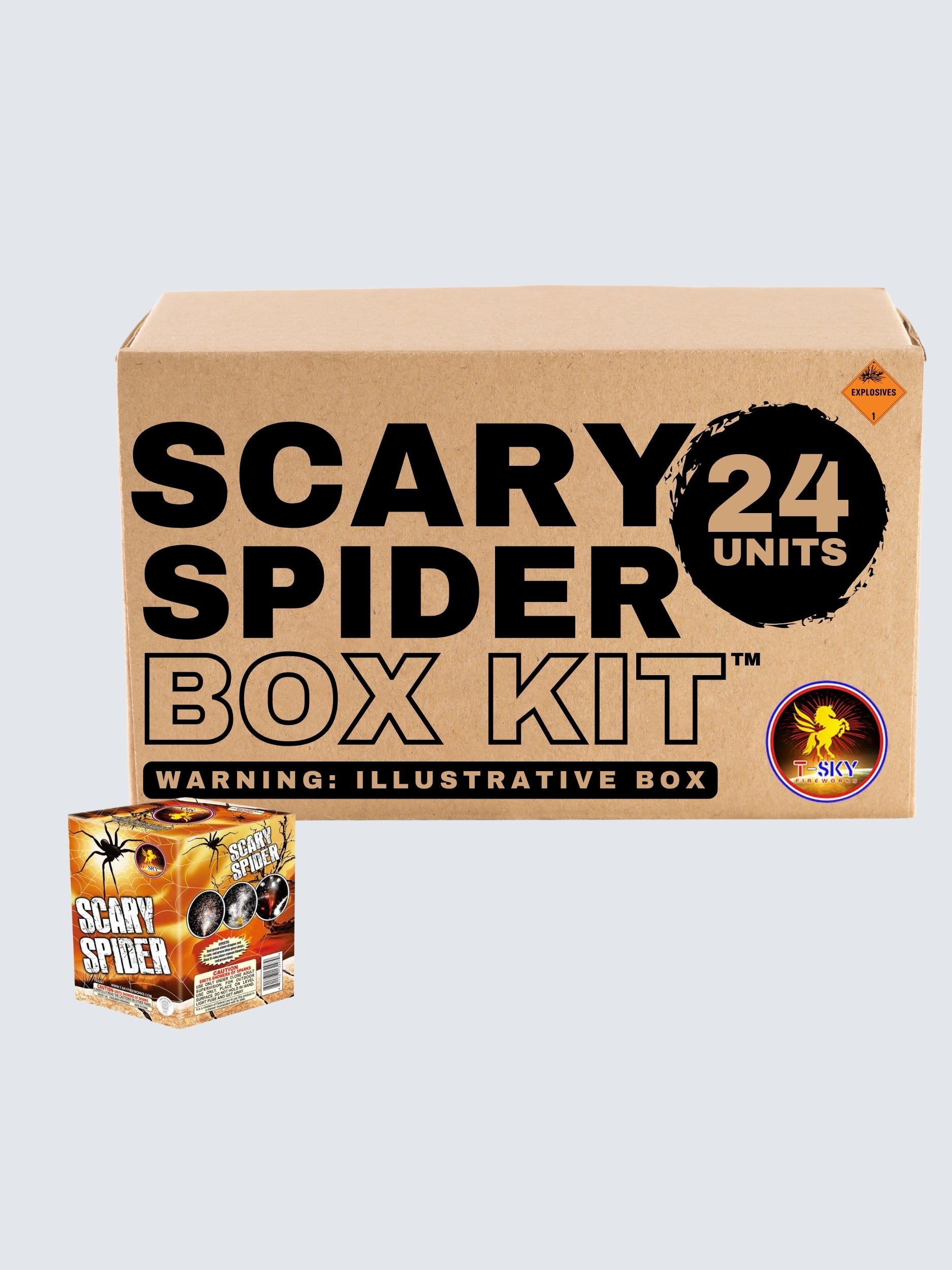 Scary Spider | Standard Shower Fountain Spurt™