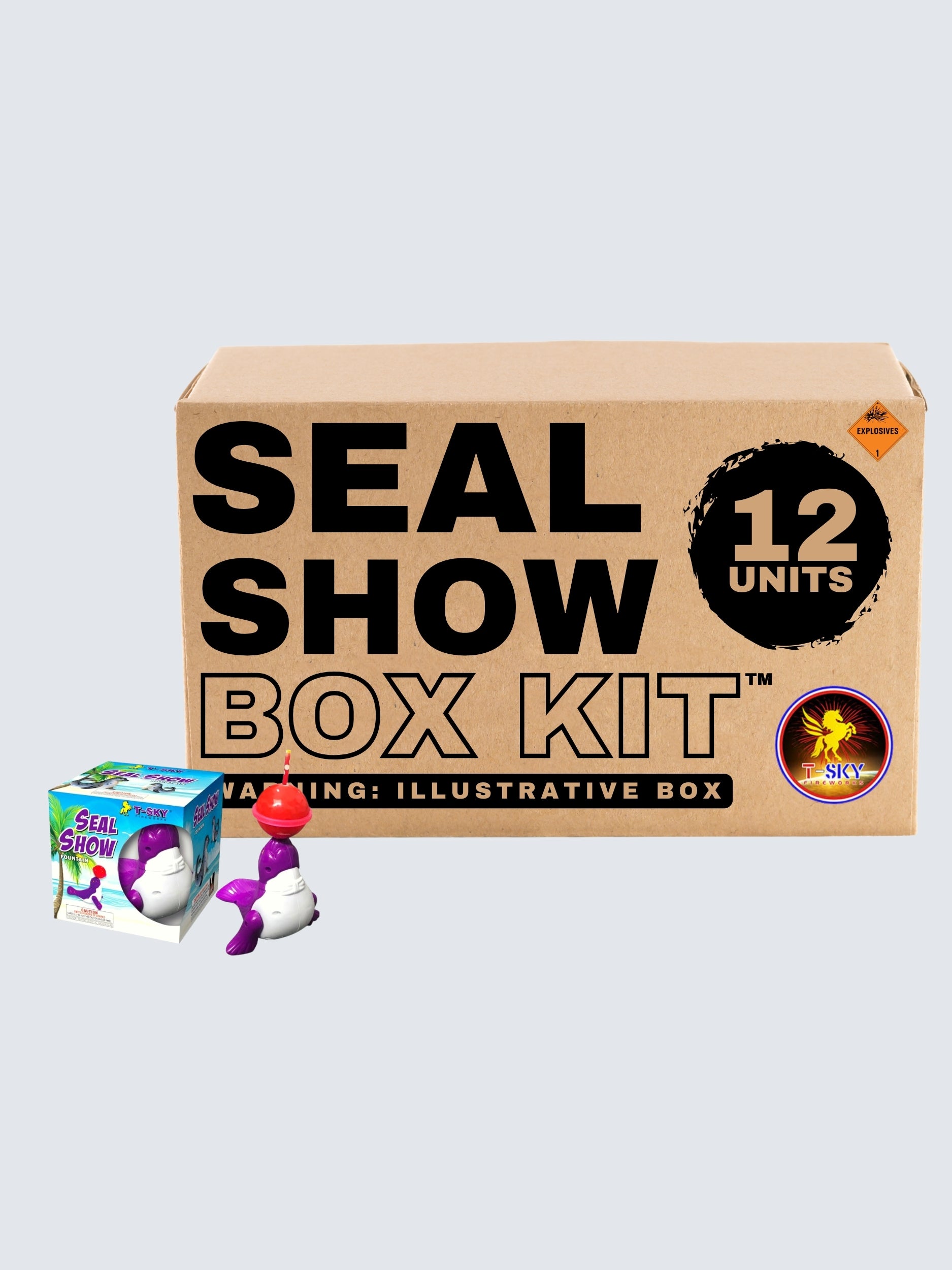 Seal Show | X-tra Large™ Spinning Novelty Fountain Spurt™