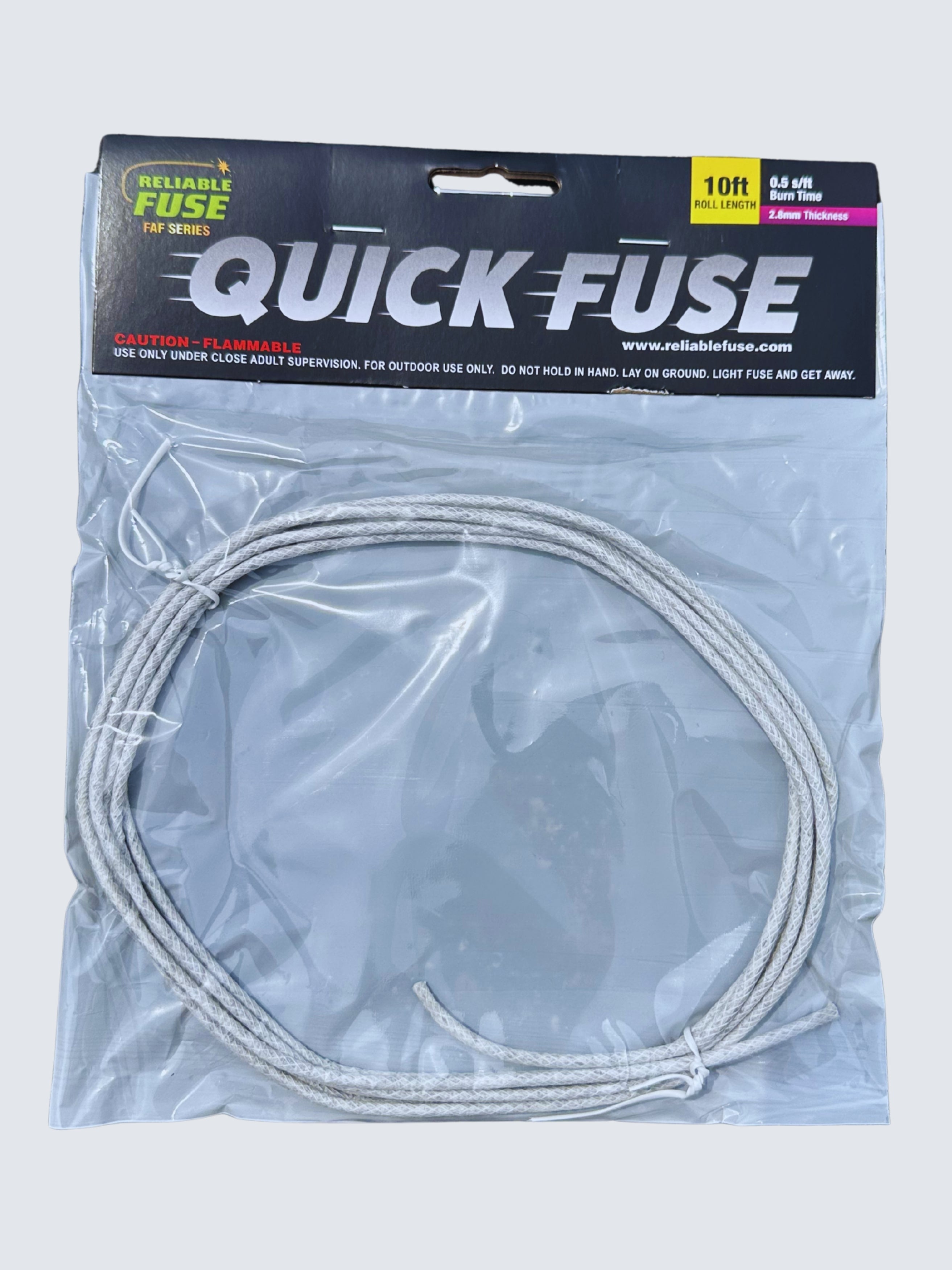 Quick Fuse | 10 Foot Quick Burn Pro Fuse™ at Elite Fireworks