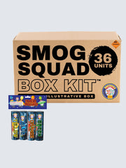 Smog Squad | Four Color Assorted Smoke Gadget at Elite Fireworks
