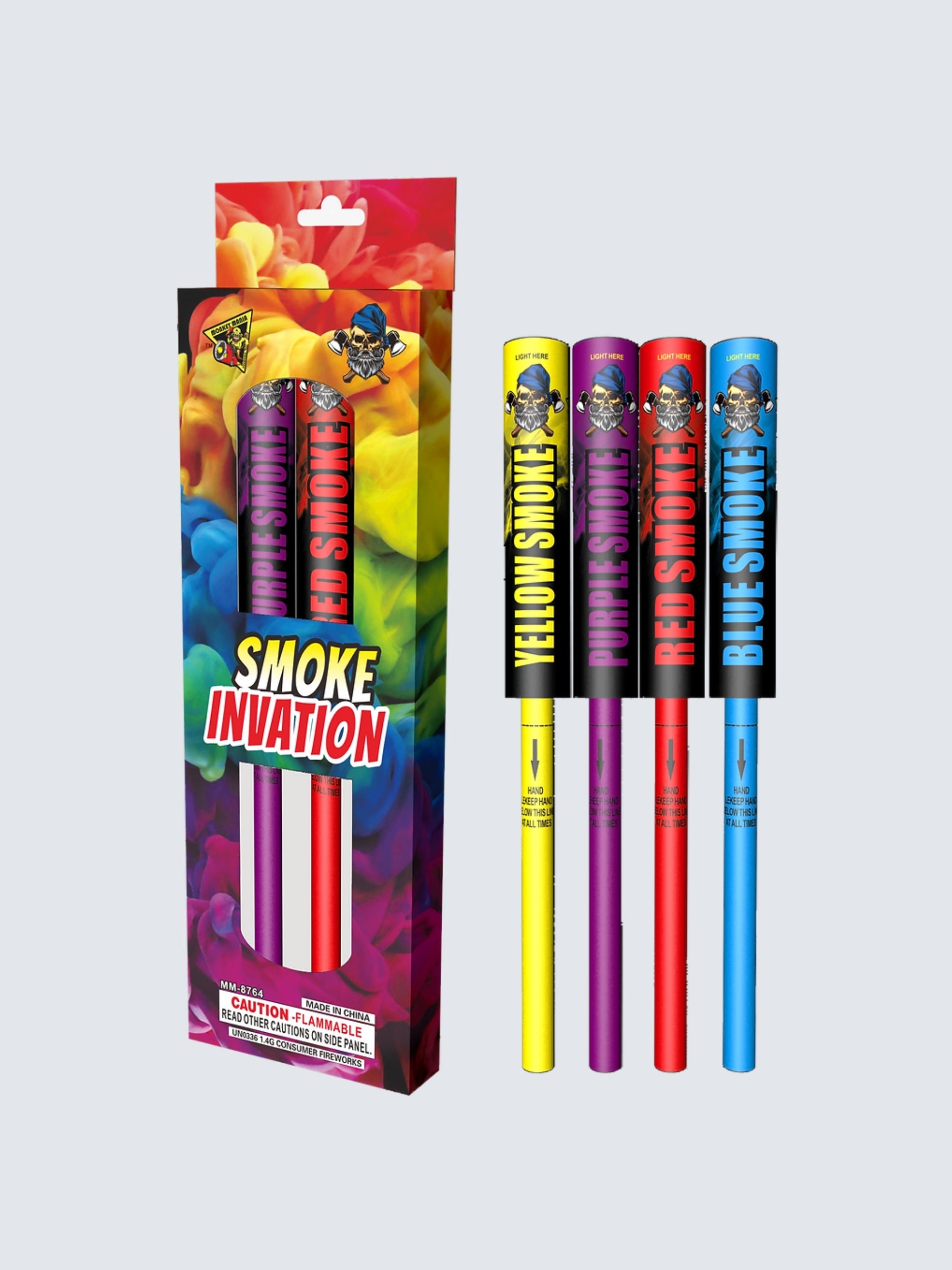 Smoke Invasion | Four Color Assorted Smoke Gadget at Elite Fireworks ELITE FIREWORKS Smoke Invasion | Four Color Assorted Smoke Gadget at Elite Fireworks ELITE FIREWORKS