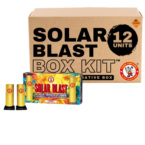 Solar Blast | Six Pack of Single Break Pre-Loaded Shell