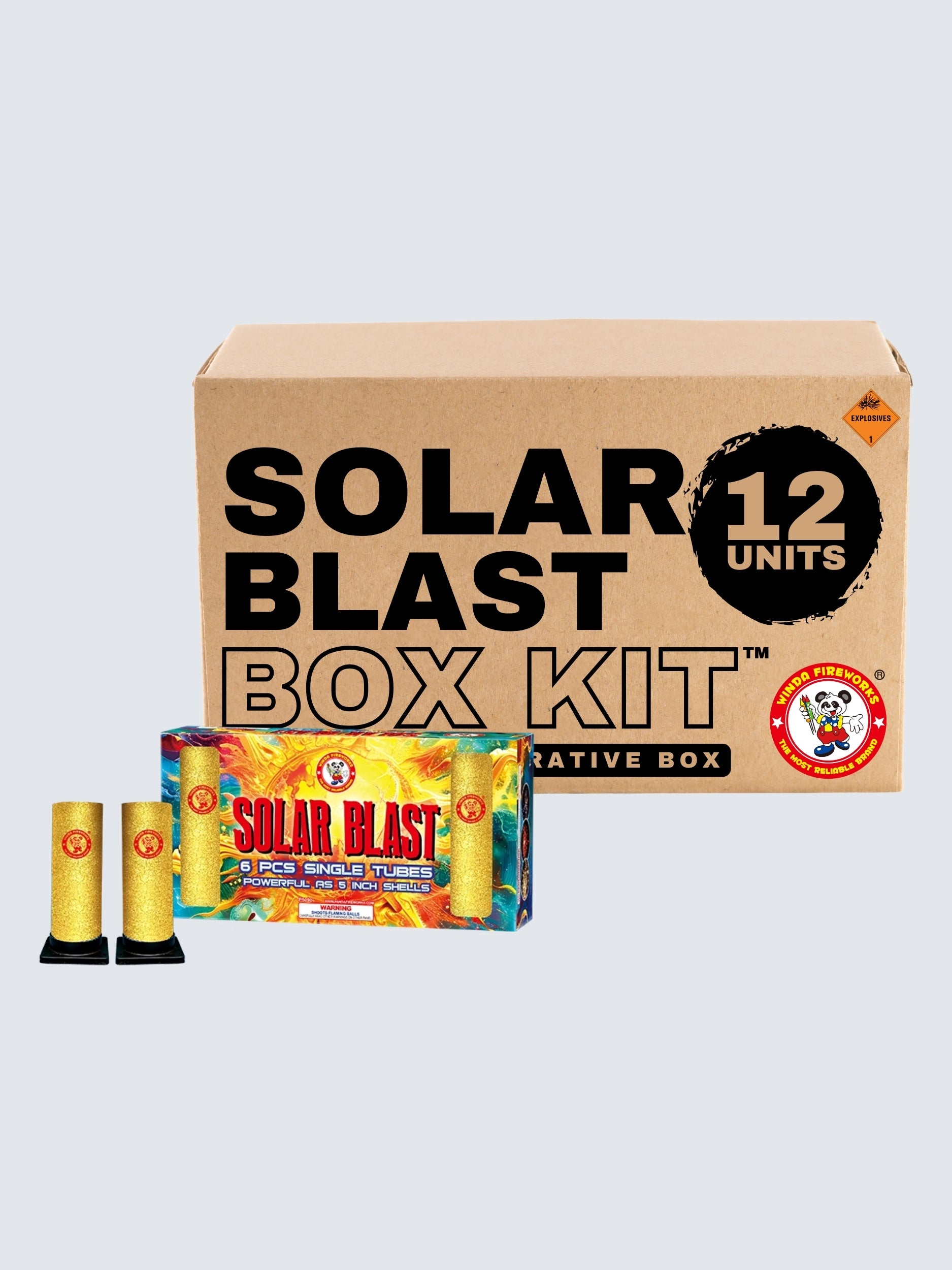 Solar Blast | Six Pack of Single Break Pre-Loaded Shell