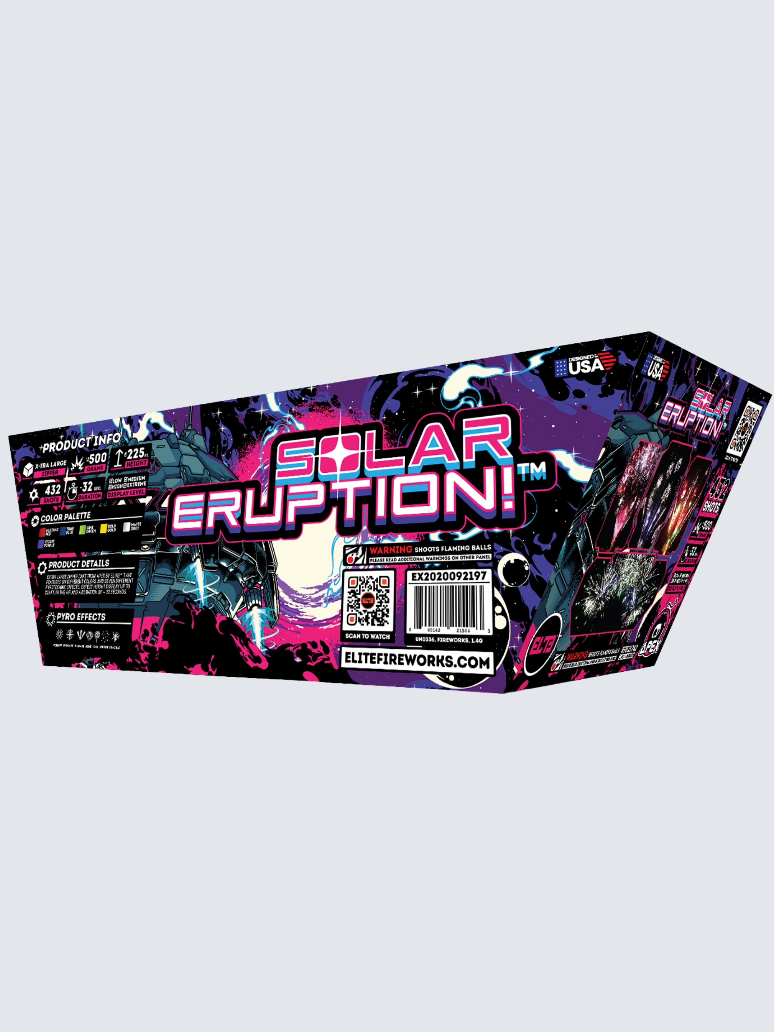 Solar Eruption!™ | 432 Shot Aerial Repeater at Elite Fireworks