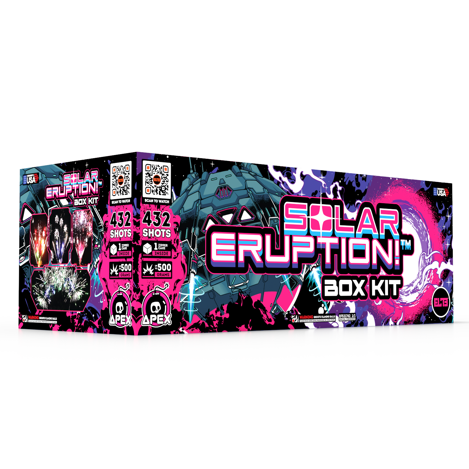 Solar Eruption!™ | 432 Shot Aerial Repeater at Elite Fireworks