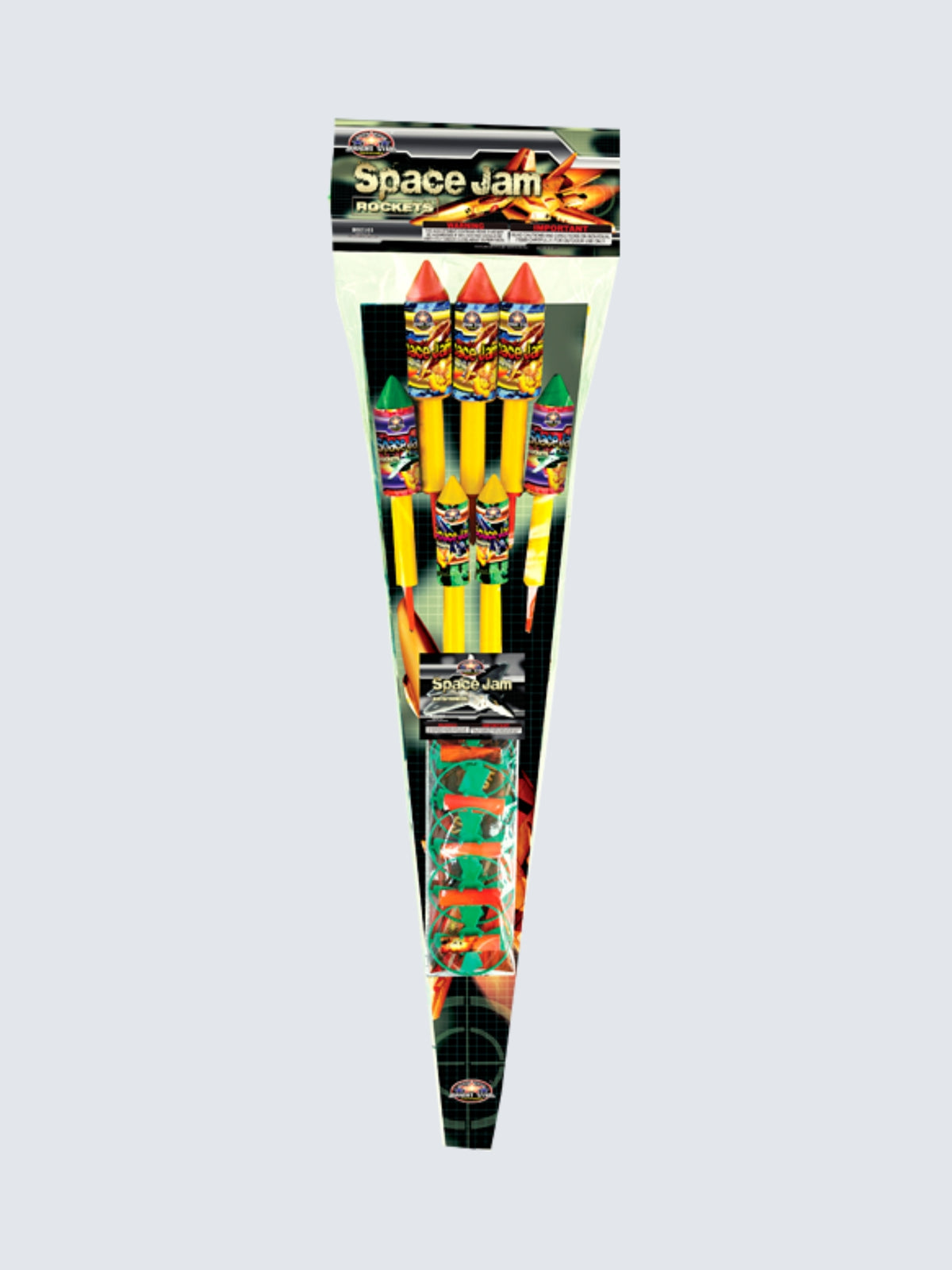 Space Jam Assortment | 37" Rocket Projectile by Bright Star Fireworks -Shop Online for Large Rocket at Elite Fireworks!